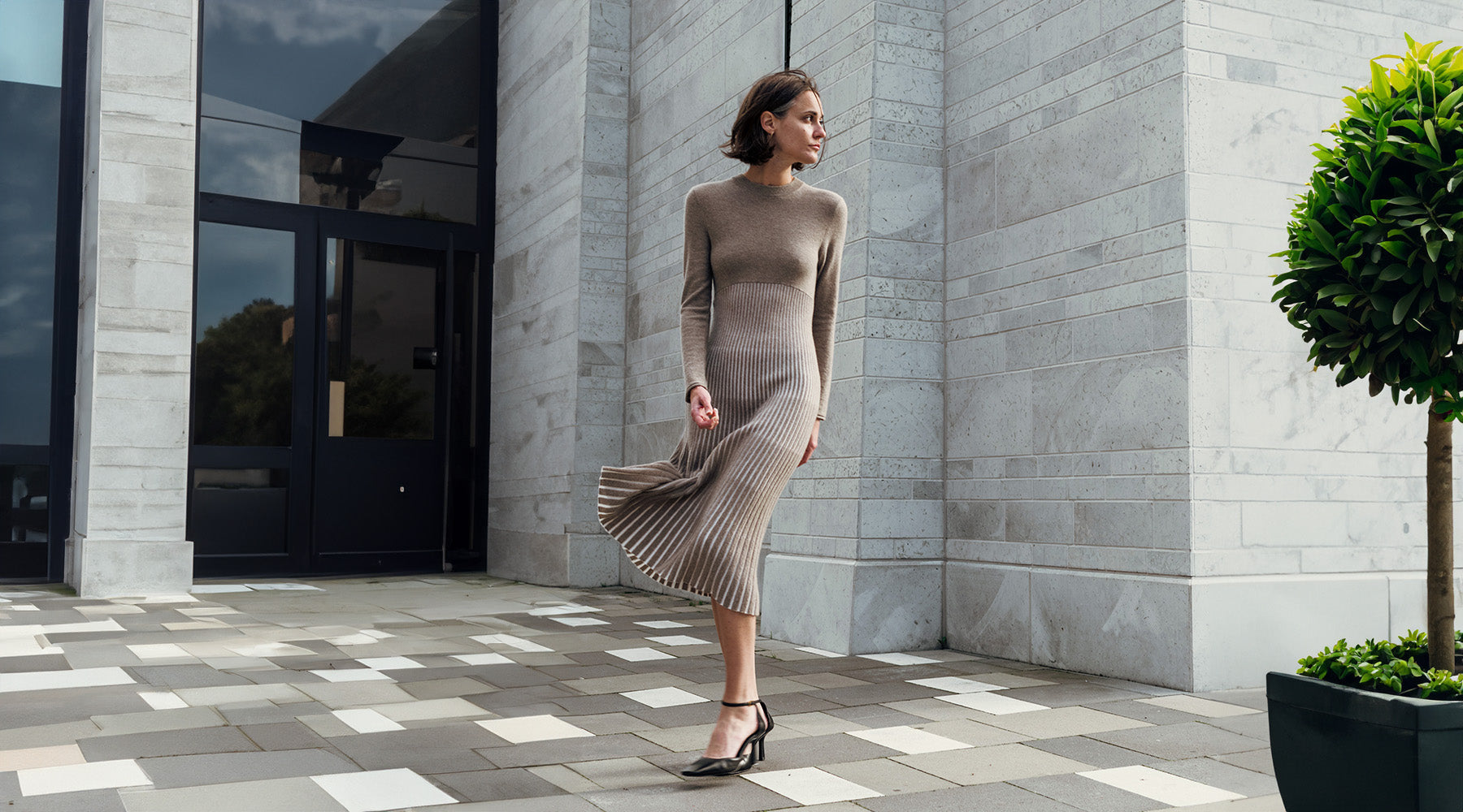 How To Style A Knit Dress