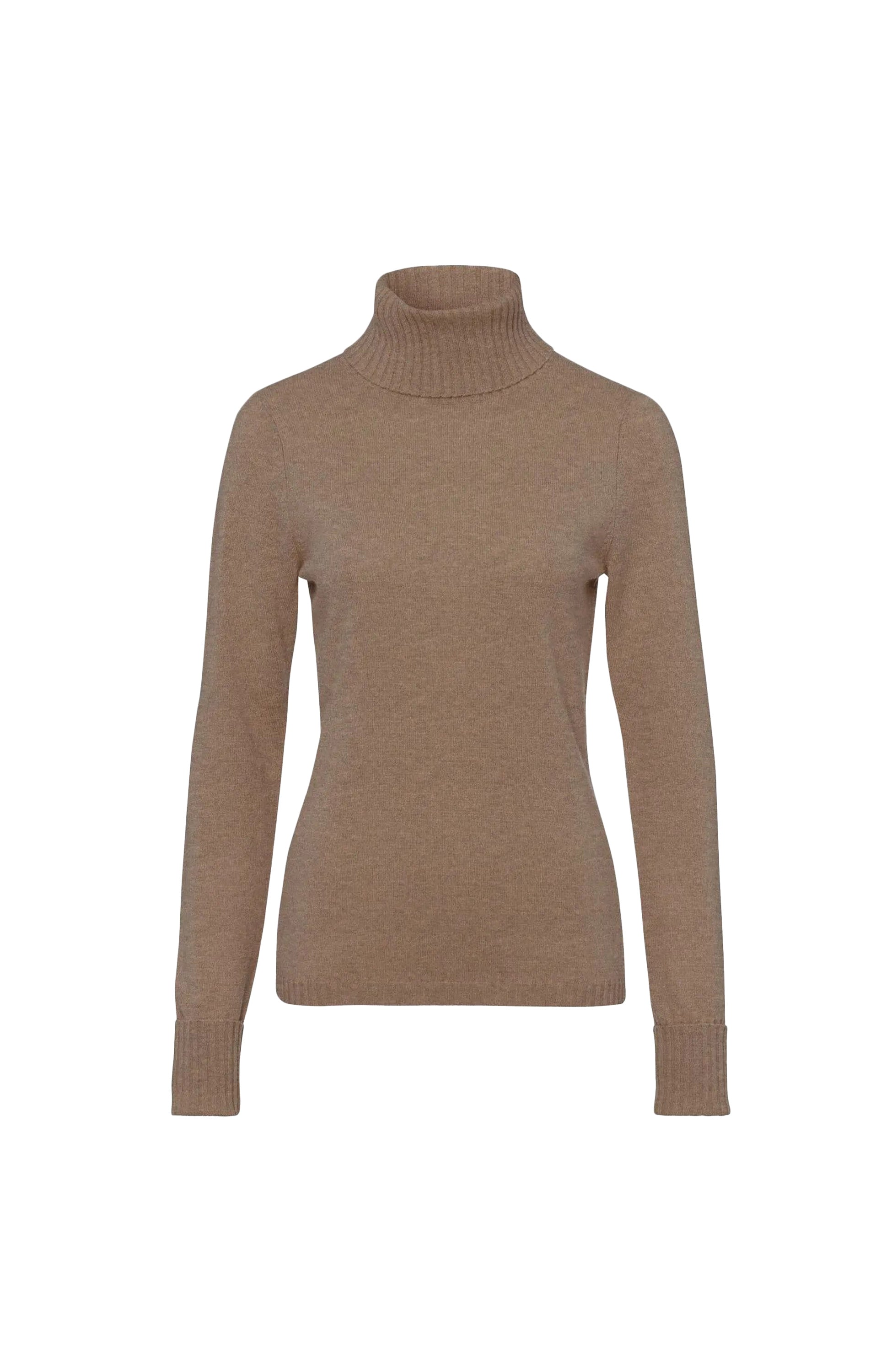 Ftc cashmere Beige Turtleneck cashmere sweater image 6