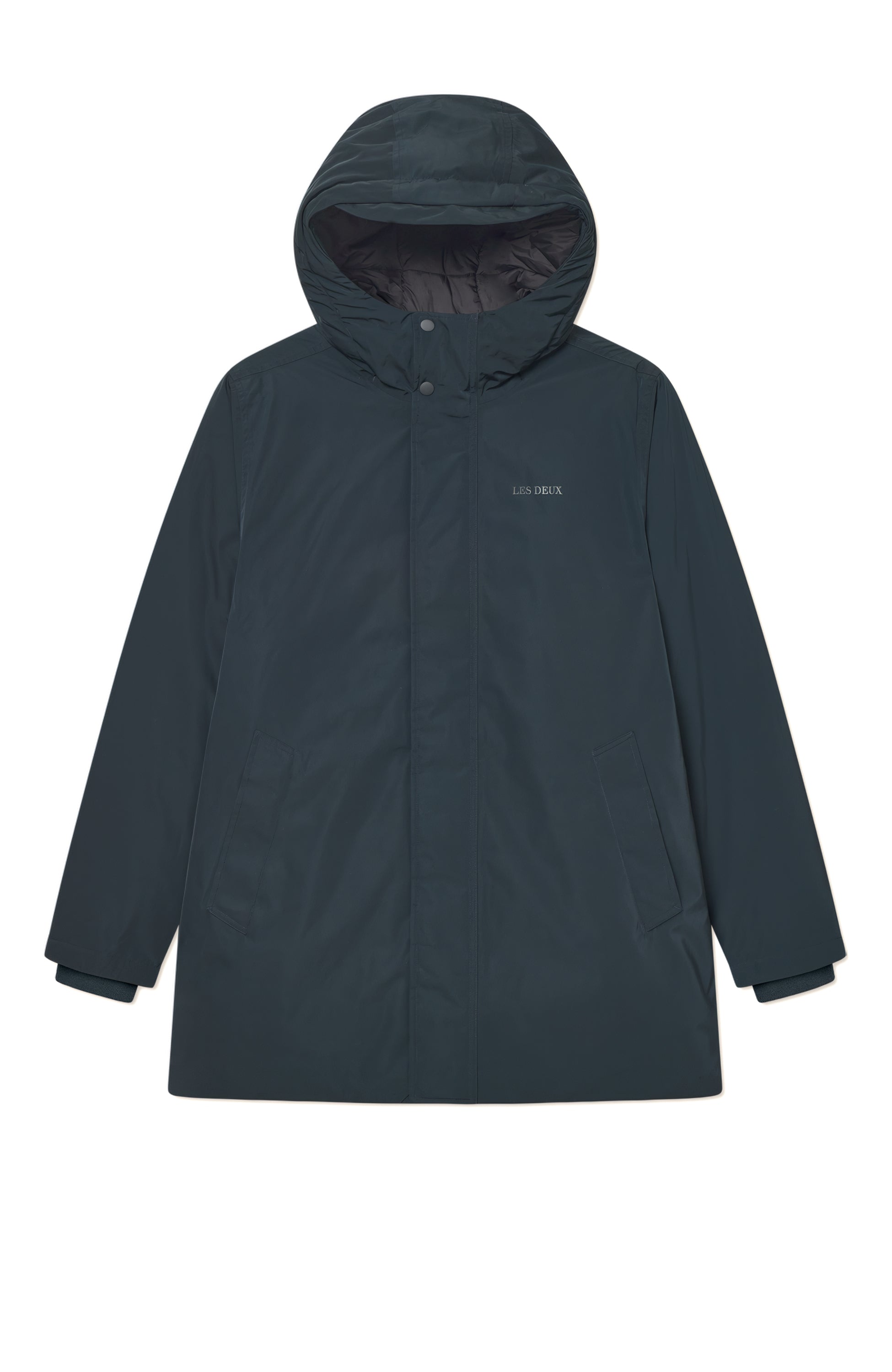 Les deux Black Puffer coat darius image 13