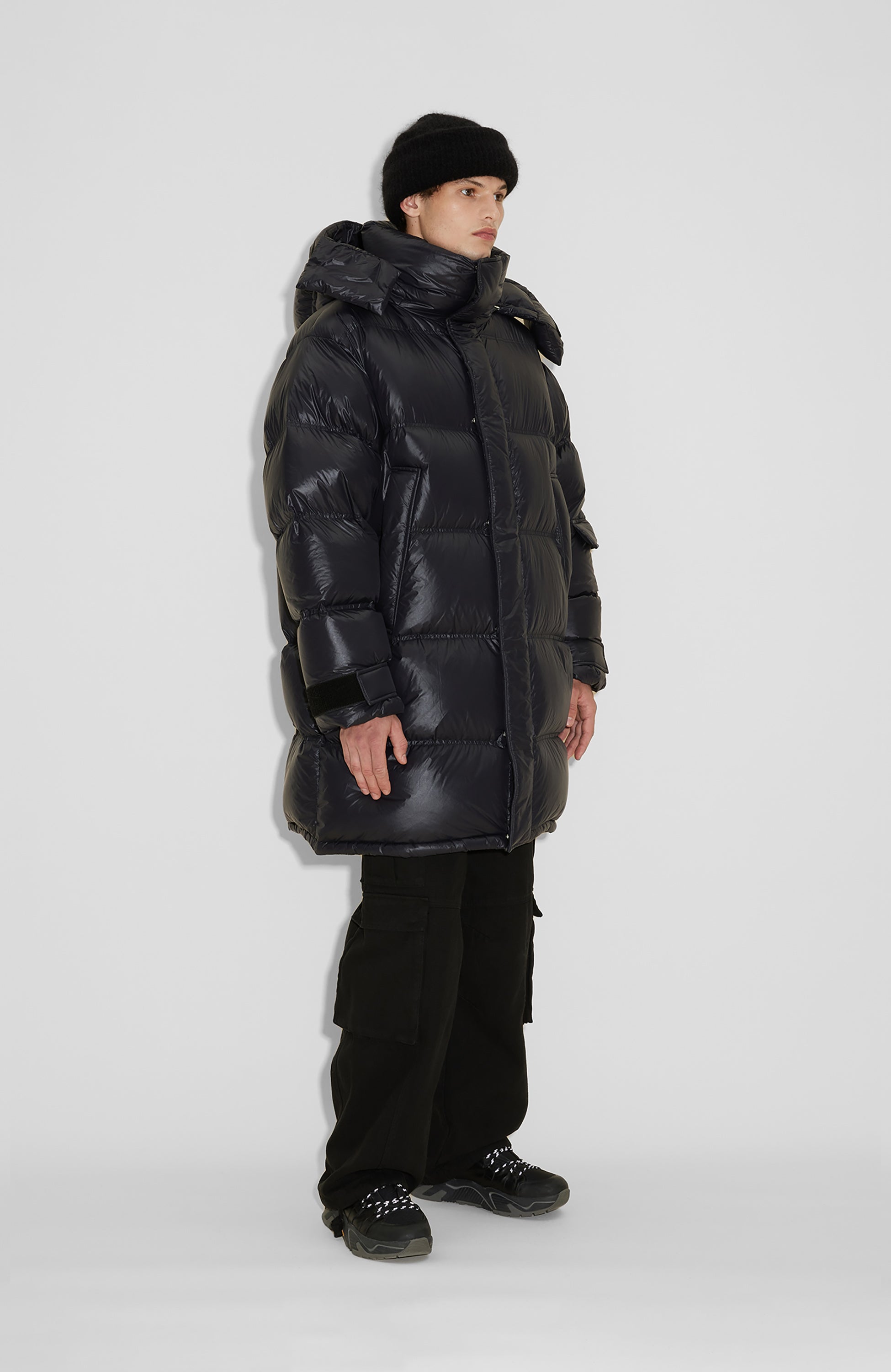 Holzweiler Black Down puffer jacket narvik image 4