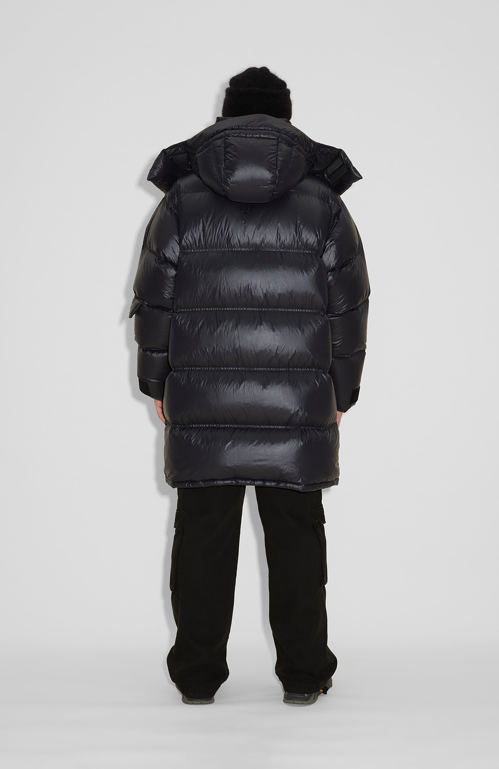 Holzweiler Black Down puffer jacket narvik image 5