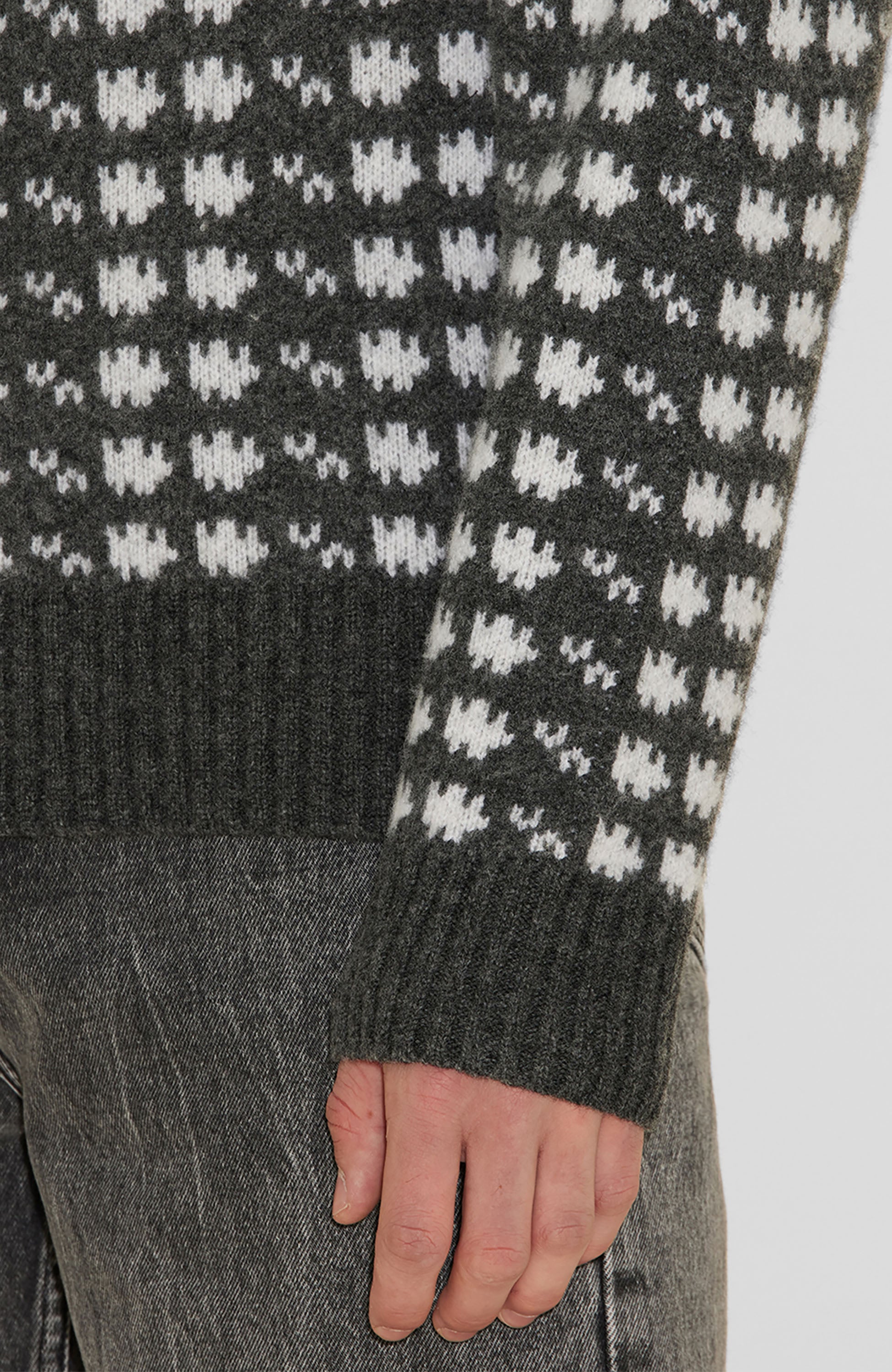 Half-zip wool sweater CASTLE