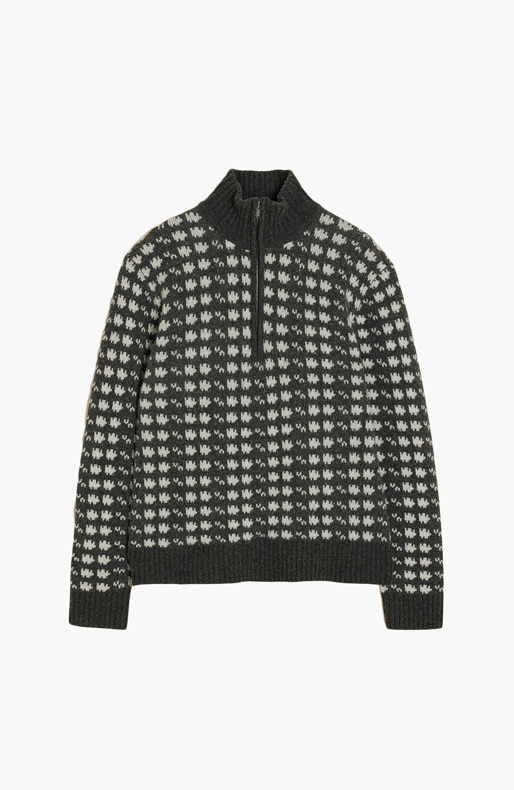 Half-zip wool sweater CASTLE