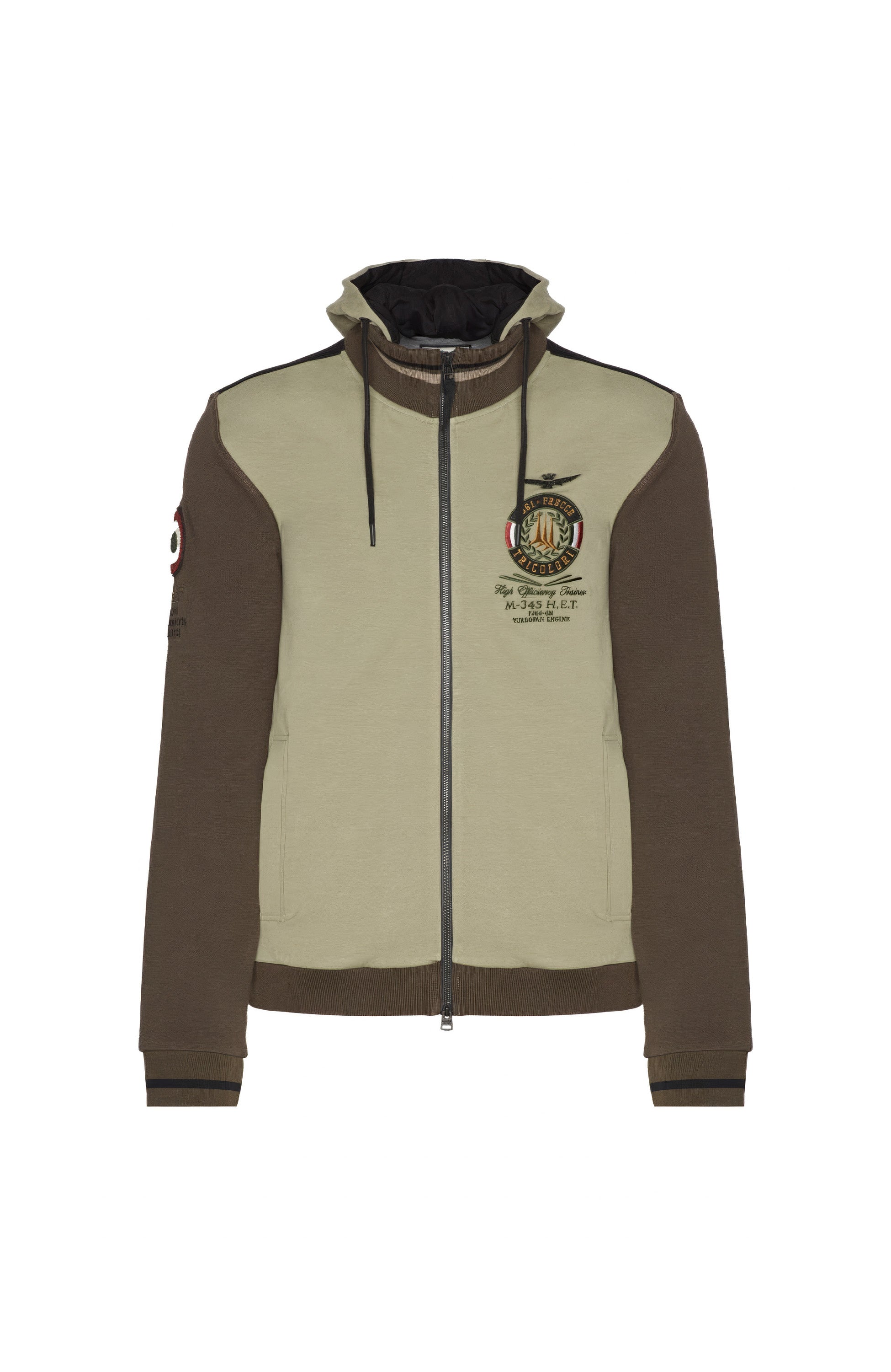 Aeronautica militare Green Kapuutsiga dressipluus image 8