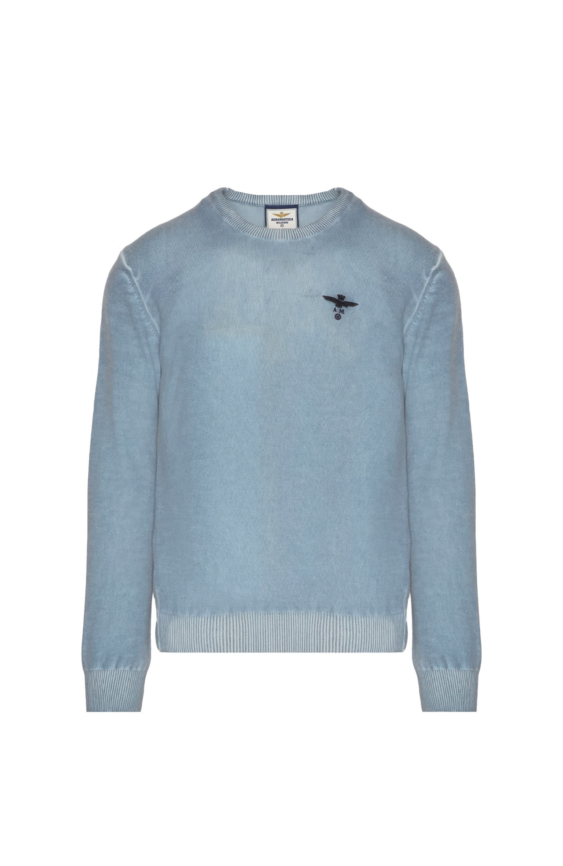 Aeronautica militare Blue Sweter wełniany image 5