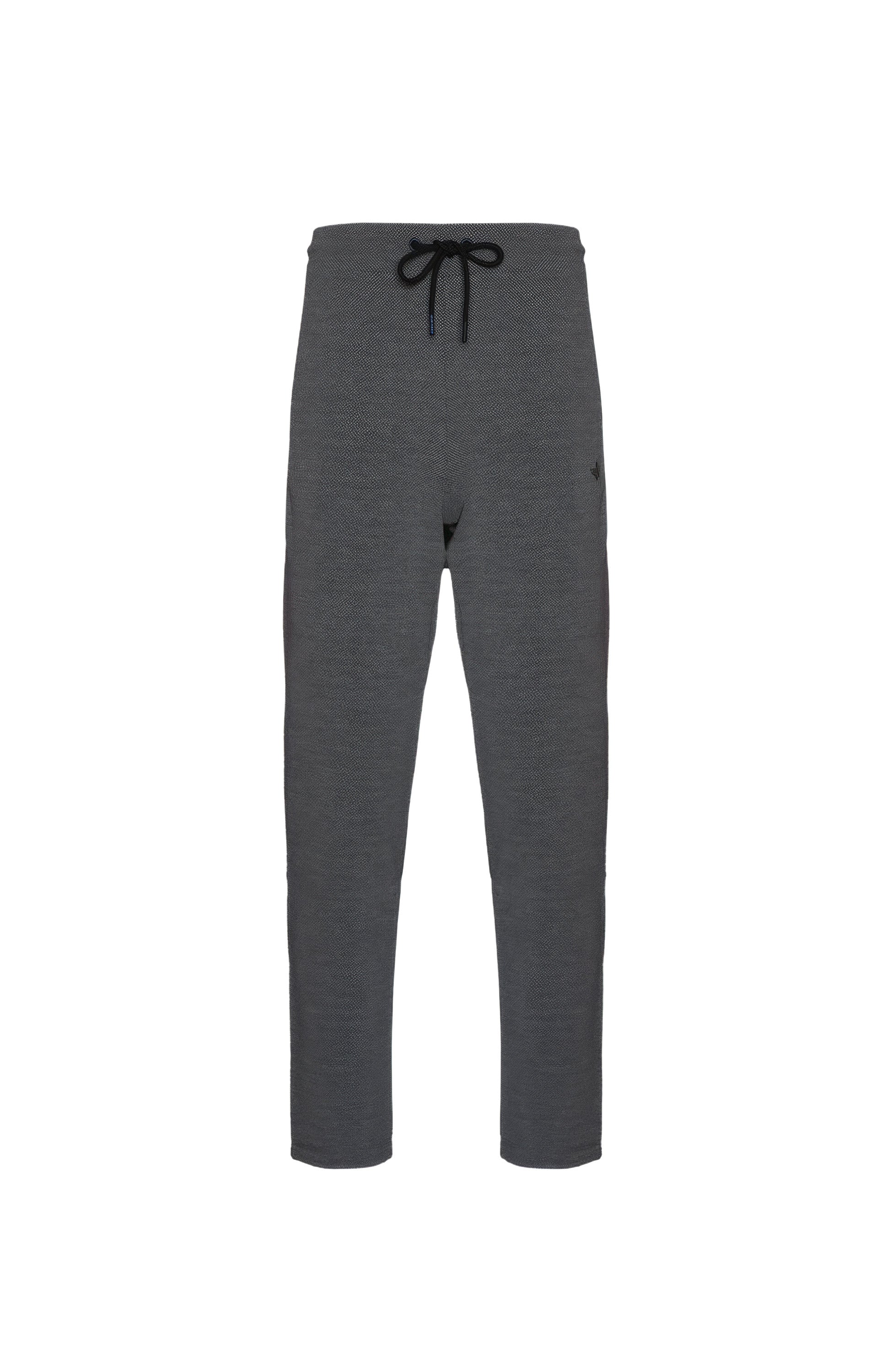 Aeronautica militare Grey Textured hooded tracksuit set image 12