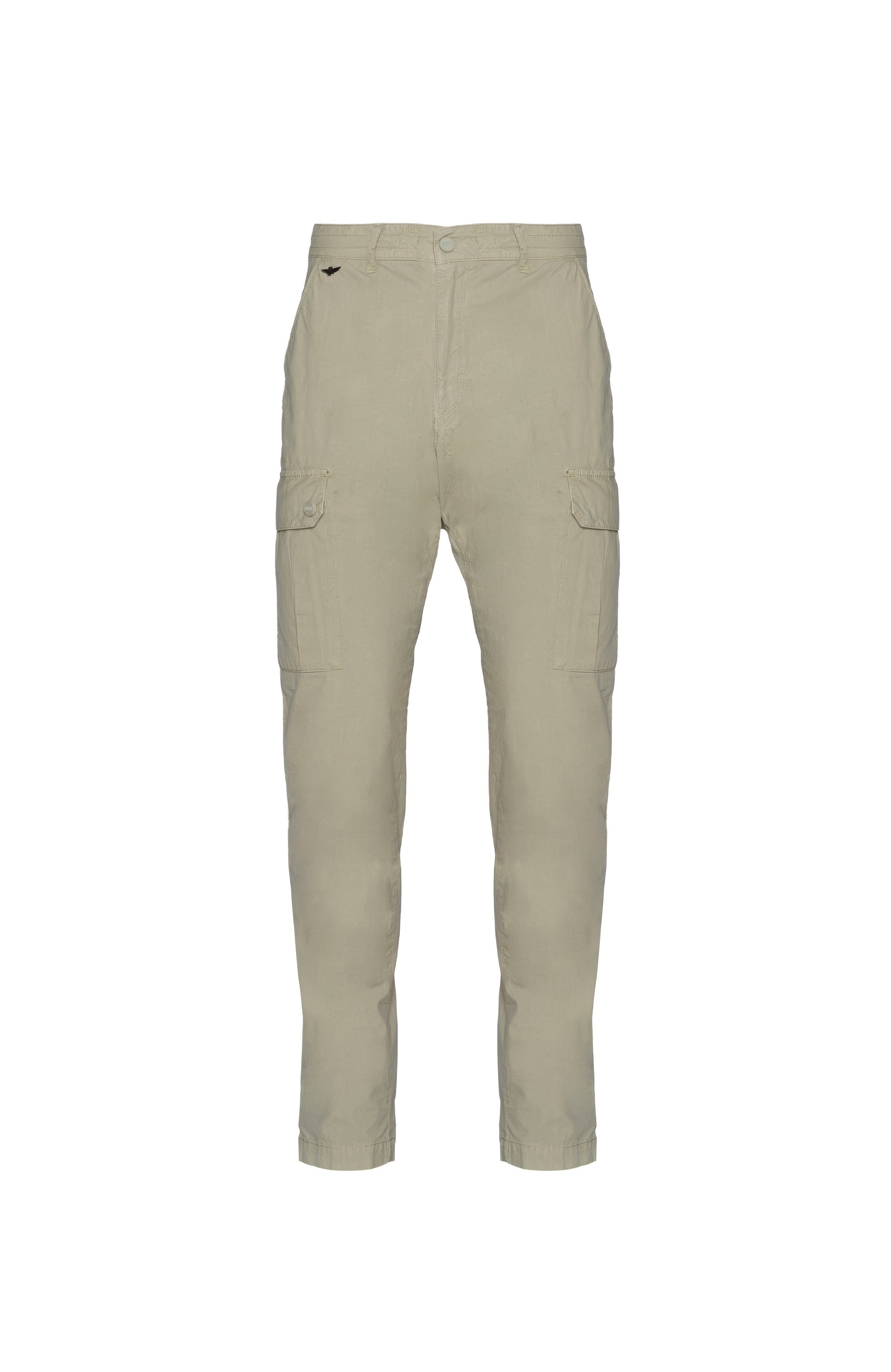 Aeronautica militare Neutral Lightweight cotton trousers image 6