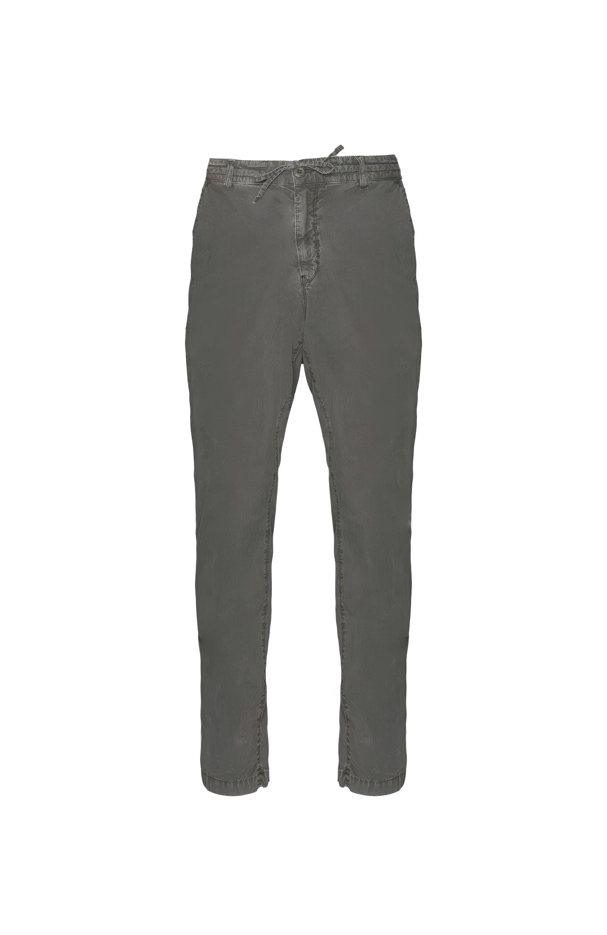 Aeronautica militare Grey Drawstring lightweight trousers image 6