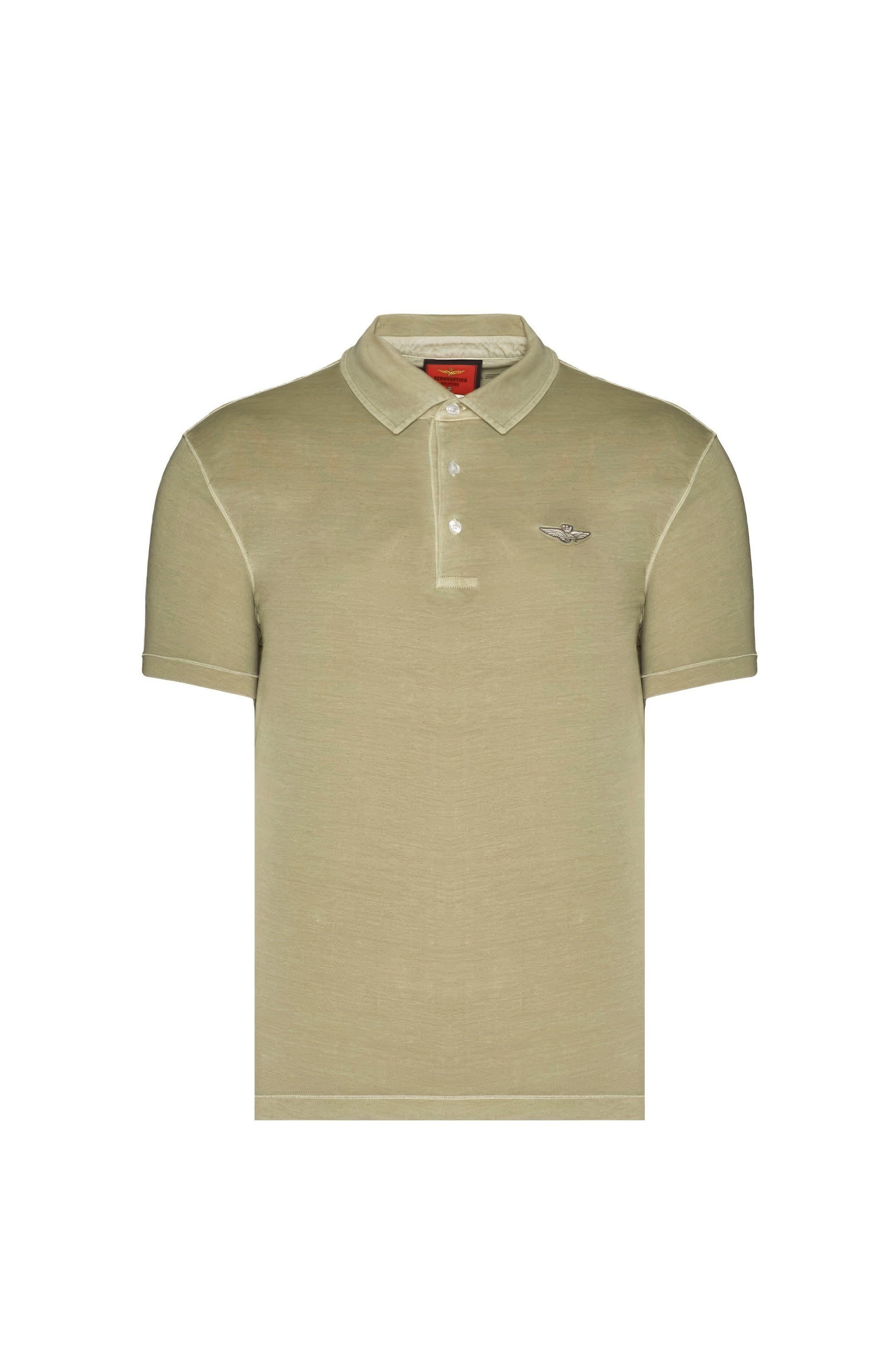 Aeronautica militare Green Eagle-patch polo shirt image 6