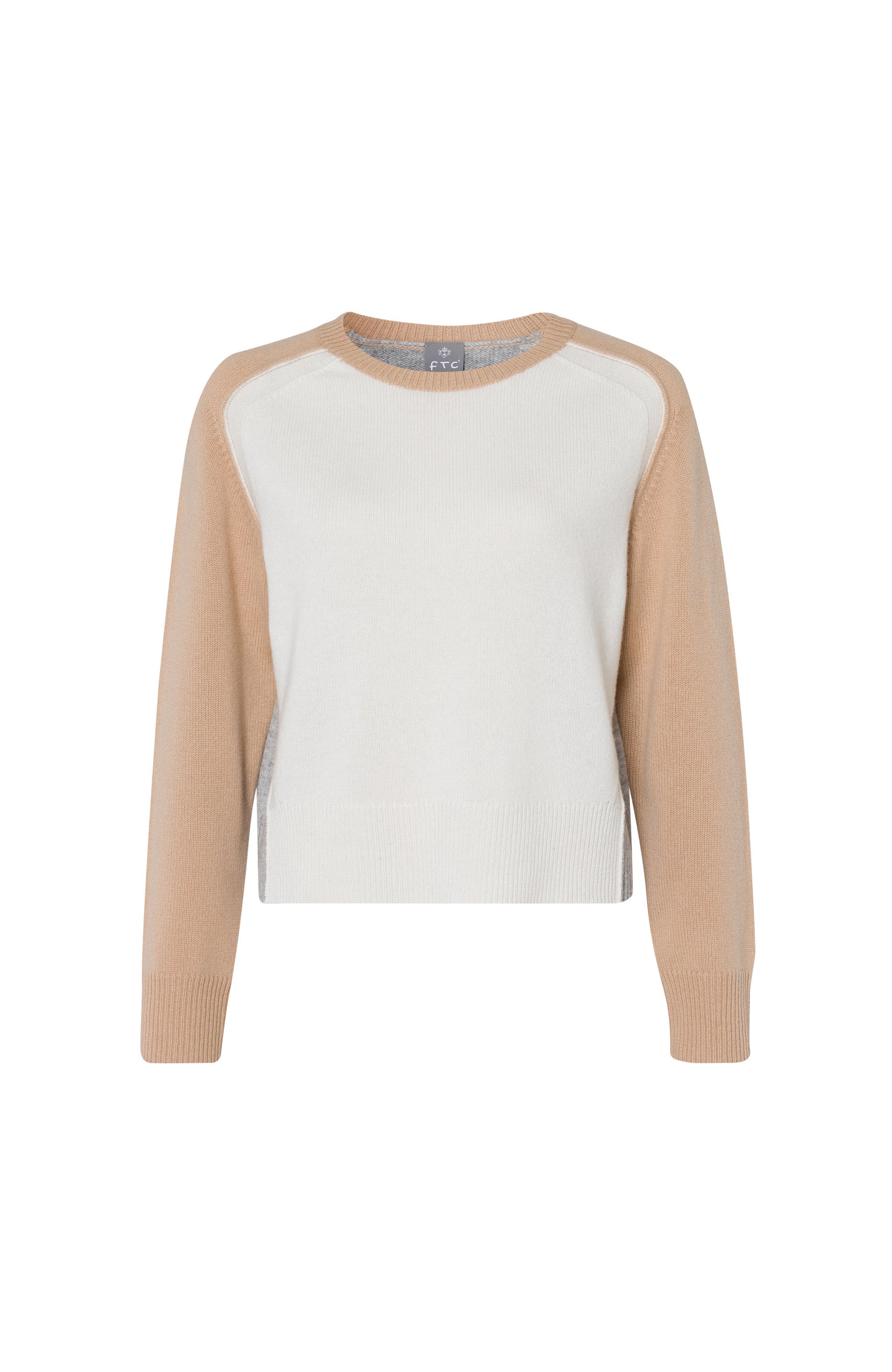 Ftc cashmere Grey Mitmevärviline kašmiirist sviiter image 6