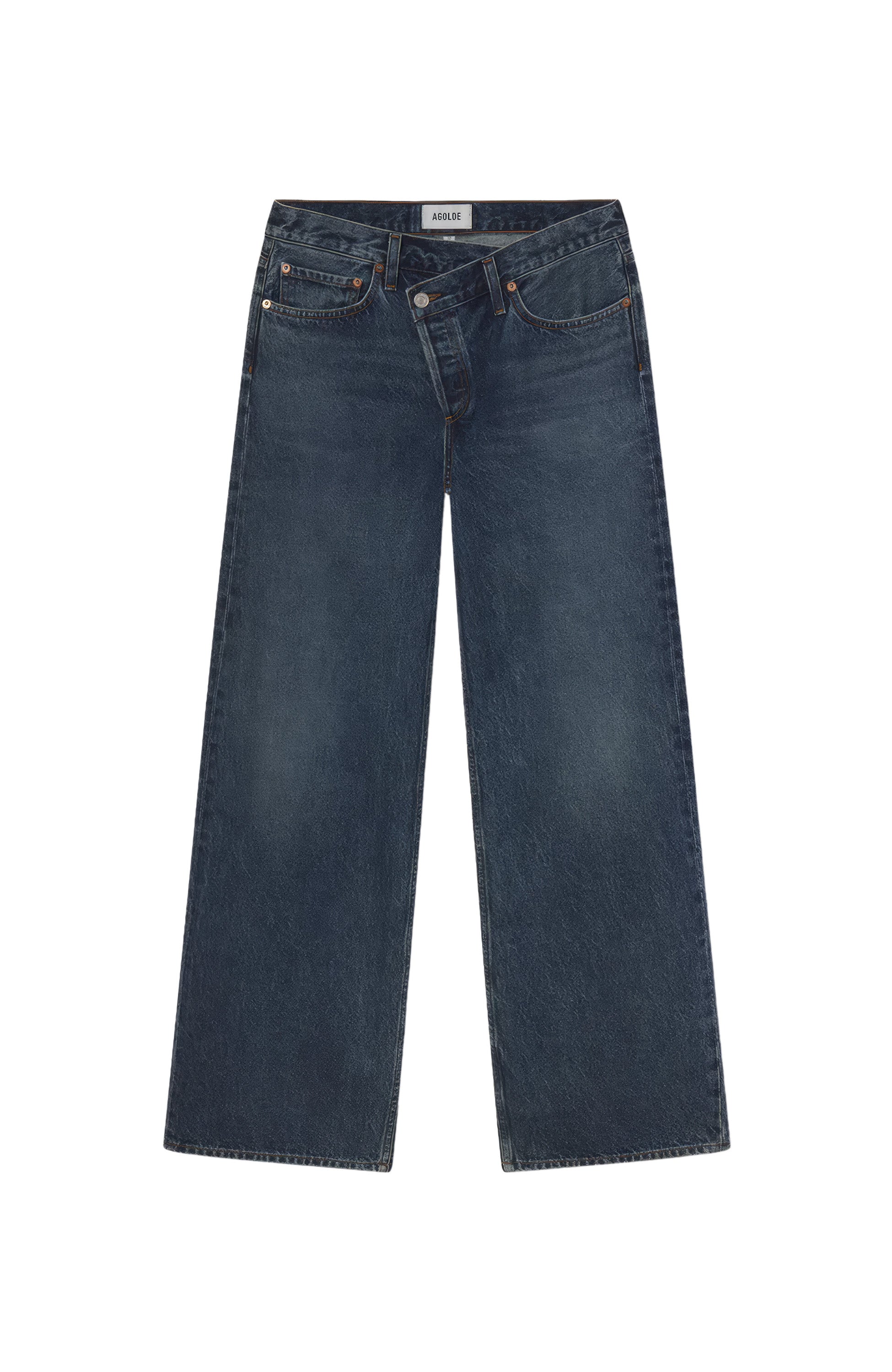 Agolde Blue Cris cross arc jeans image 11