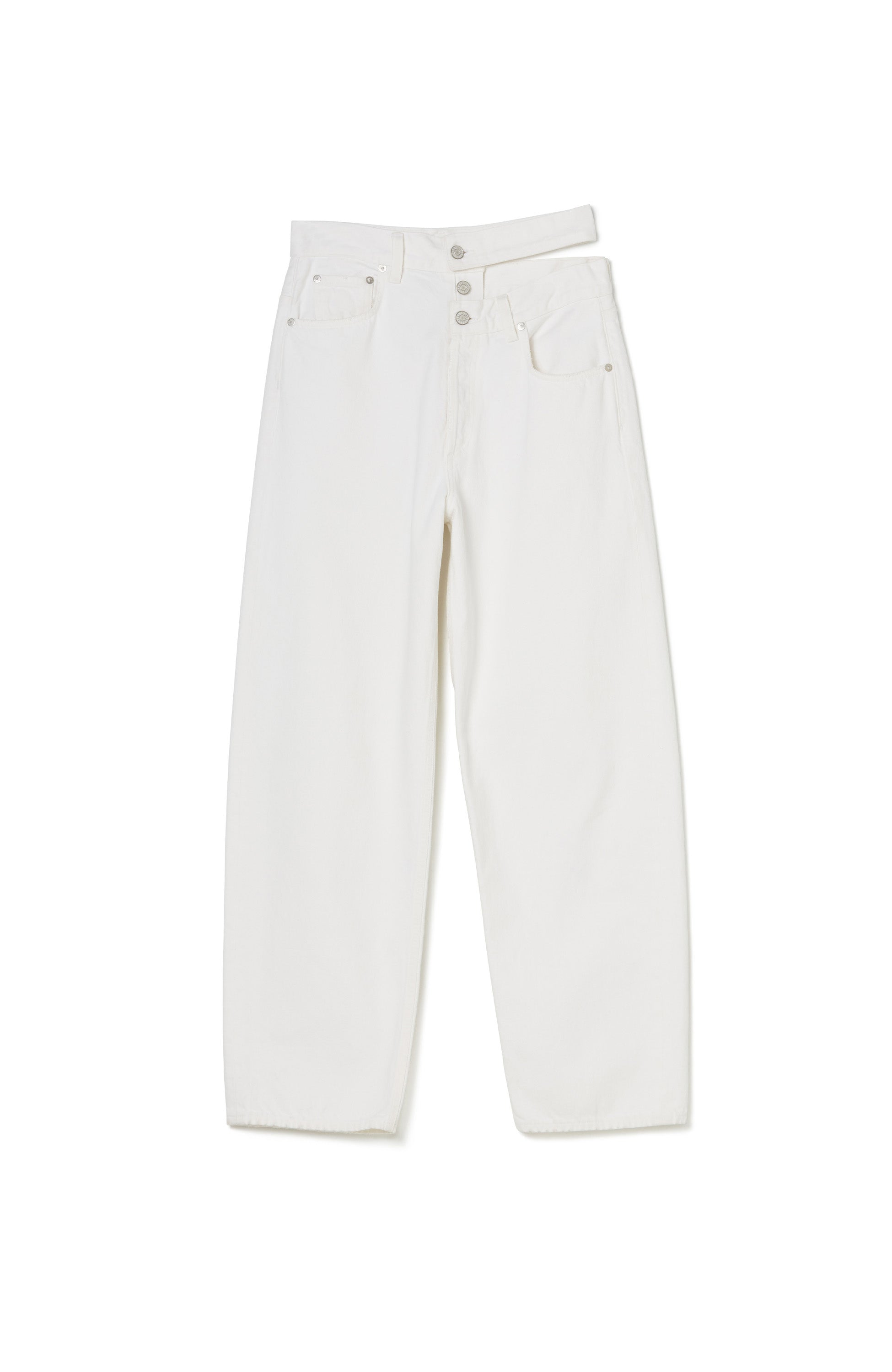 Agolde White Broken waistband jeans image 10