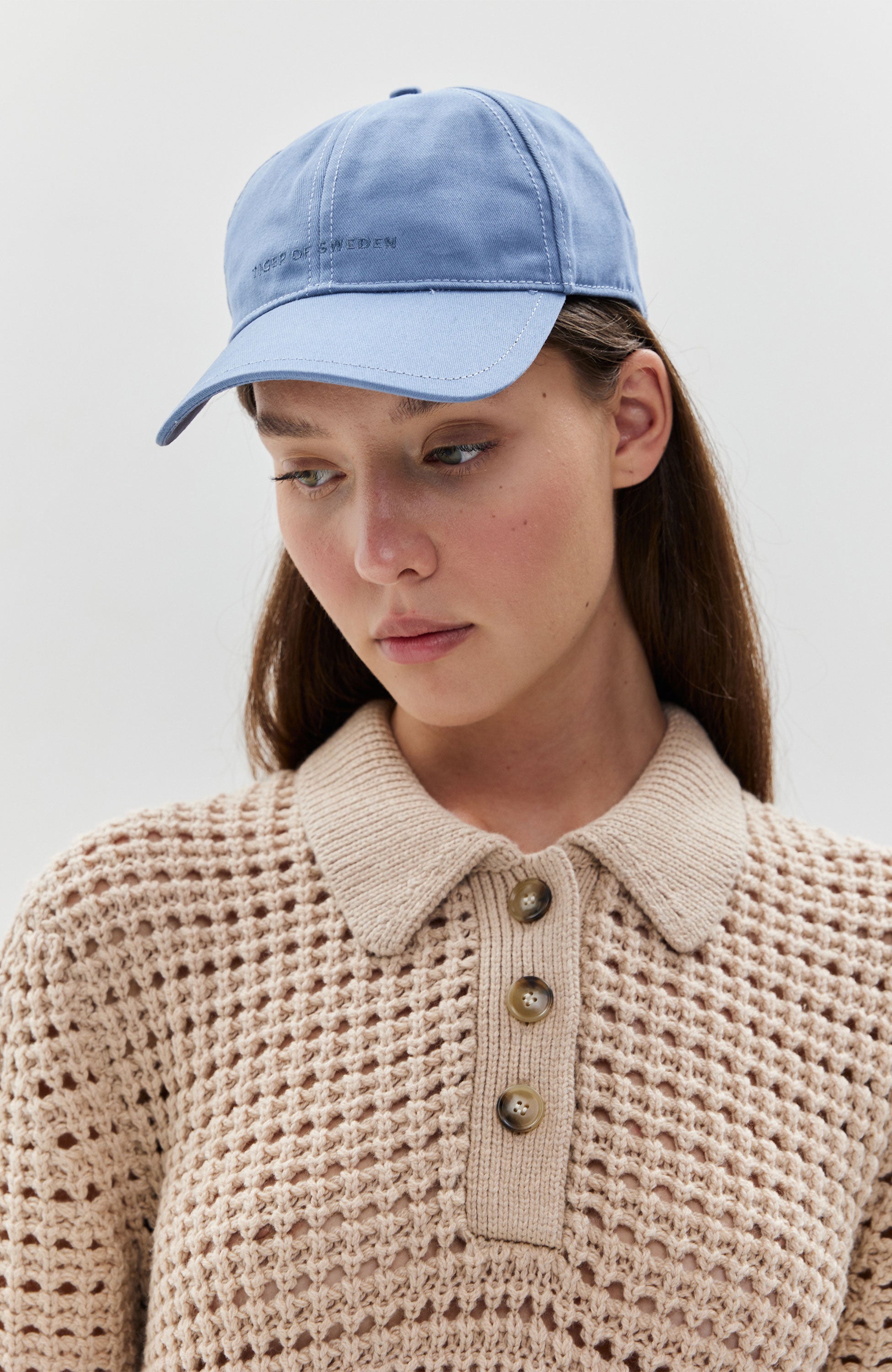 Tiger of sweden Blue Adjustable logo-embroidered cap hent lt image 4