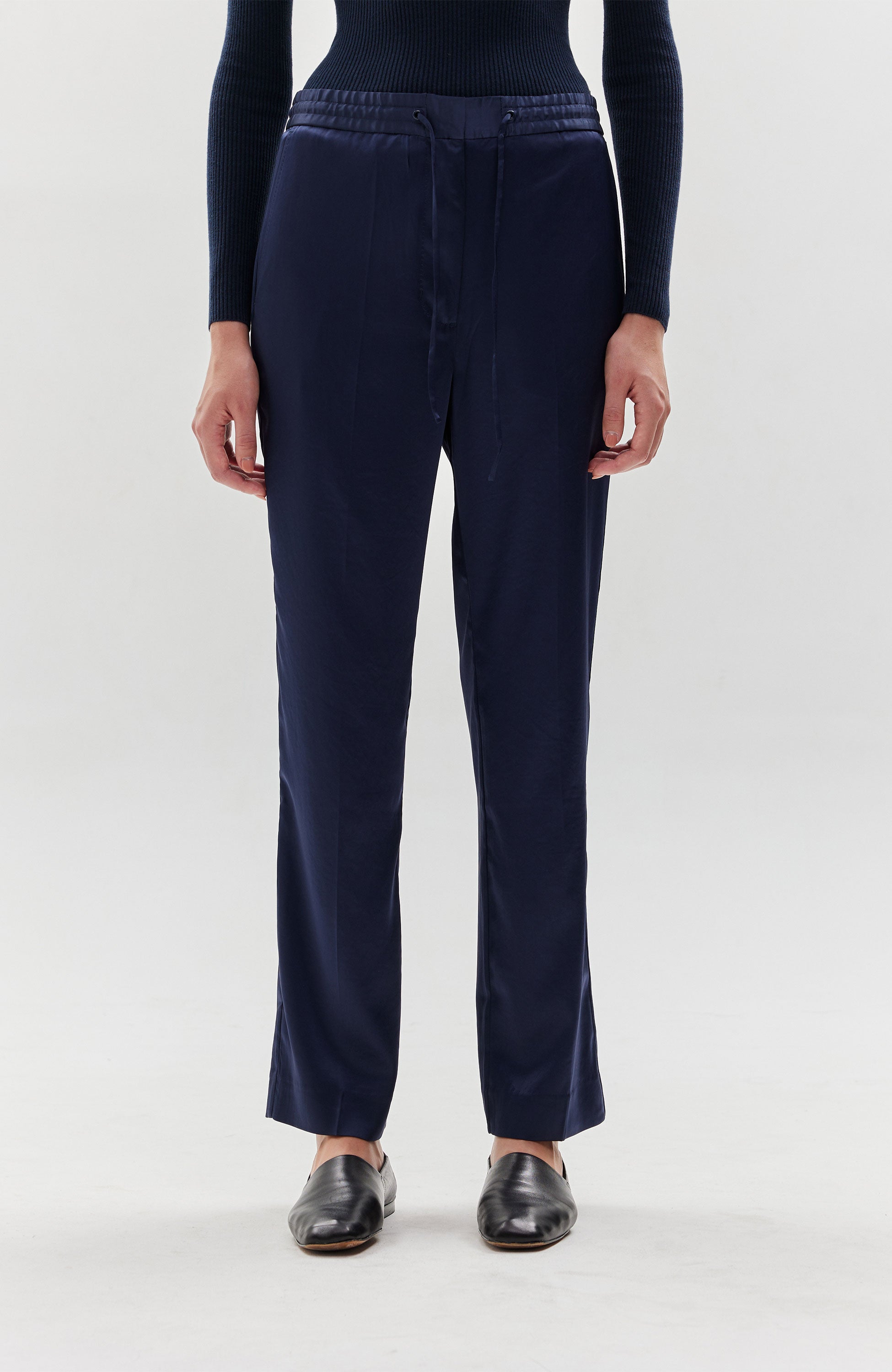 Tiger of sweden Navy Straight-fit trousers meeja image 3