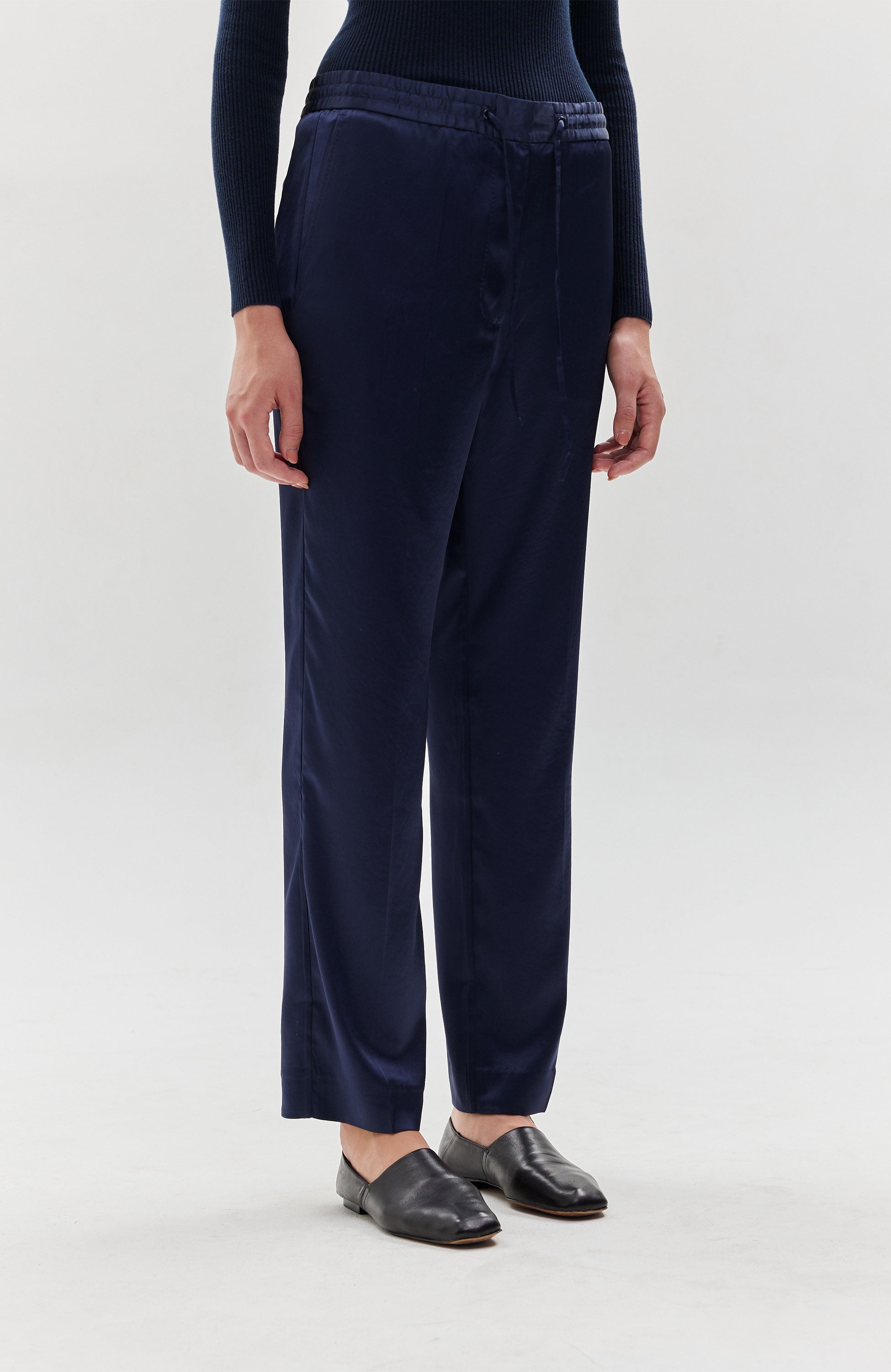Tiger of sweden Navy Straight-fit trousers meeja image 4