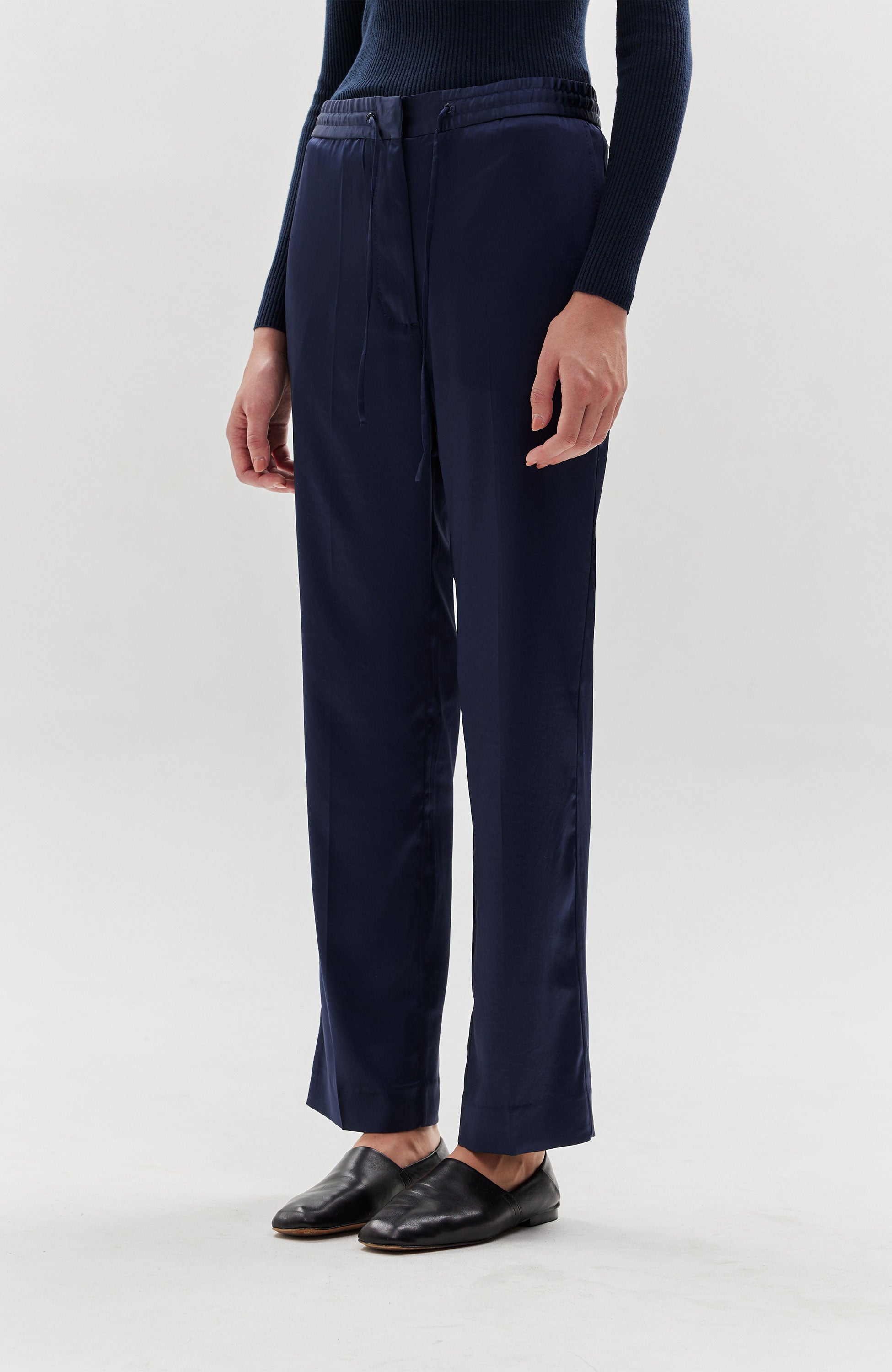 Tiger of sweden Navy Straight-fit trousers meeja image 5