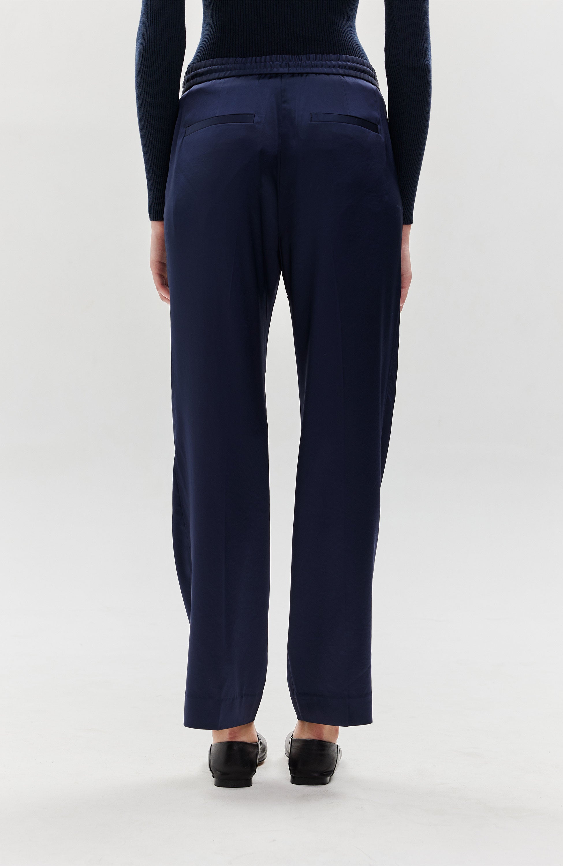 Tiger of sweden Navy Straight-fit trousers meeja image 6