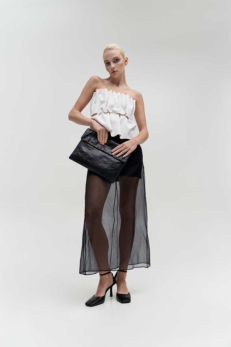 Vormihoidev Tube Top and Maksiseelik Organza