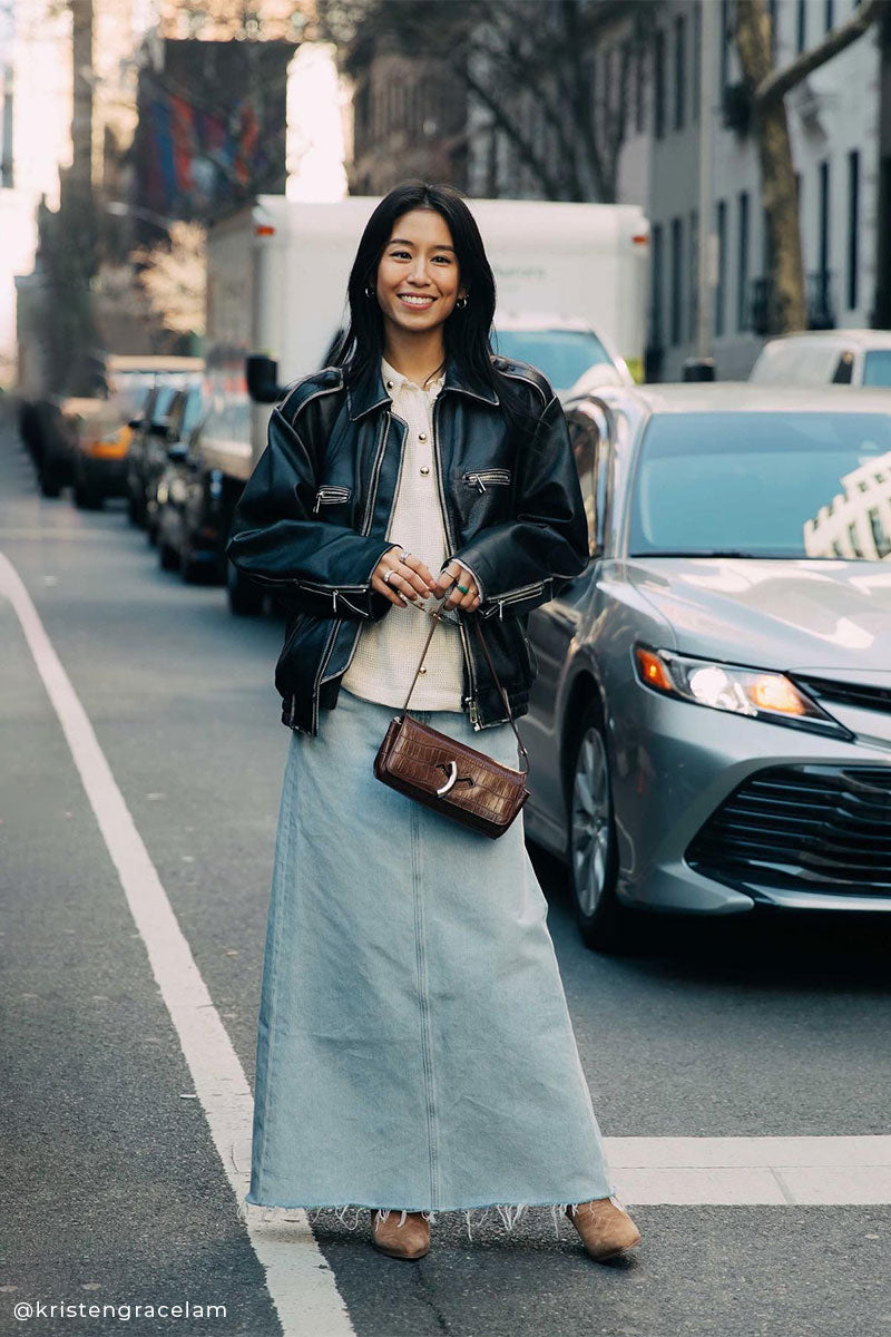 Quilted bomber jacket TOUSSAINT and Oversized striped shirt