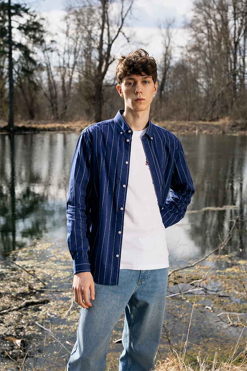 Regular fit t-shirt SOCIETY and Tapered jeans RYDER