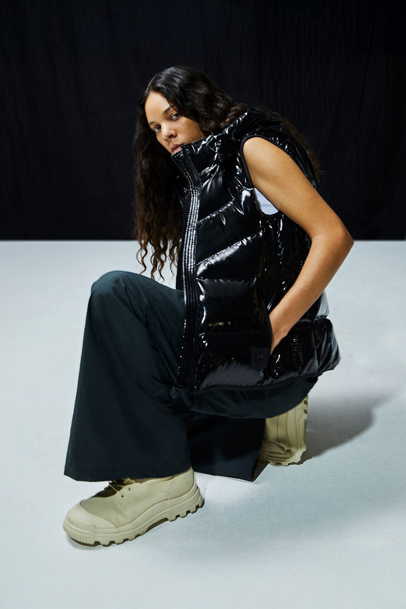 Loungewear cashmere trousers and Ankle leather boots HELIA