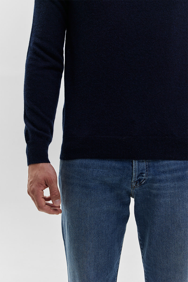 Ftc cashmere Blue Rollneck cashmere pullover image 4