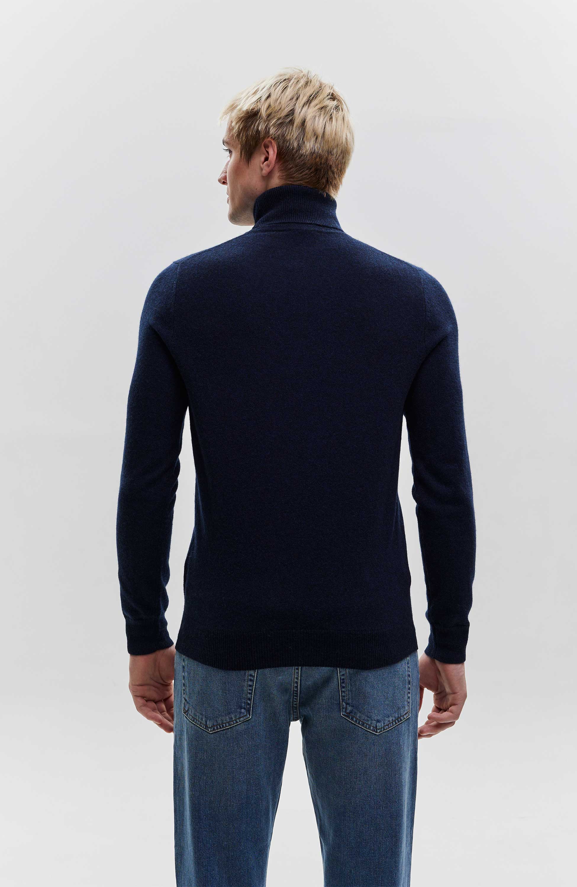 Ftc cashmere Blue Rollneck cashmere pullover image 3