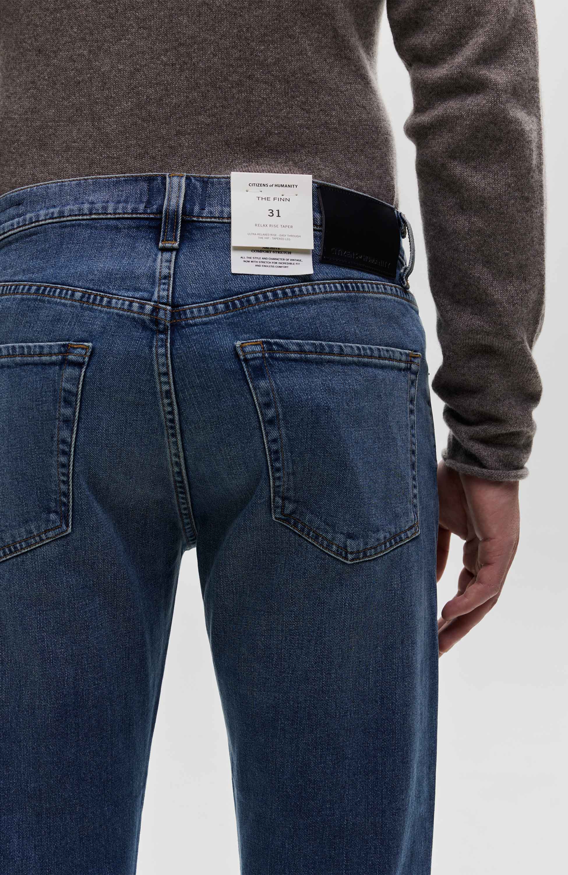 Citizens of humanity Blue Relaxed rise jeans finn image 5