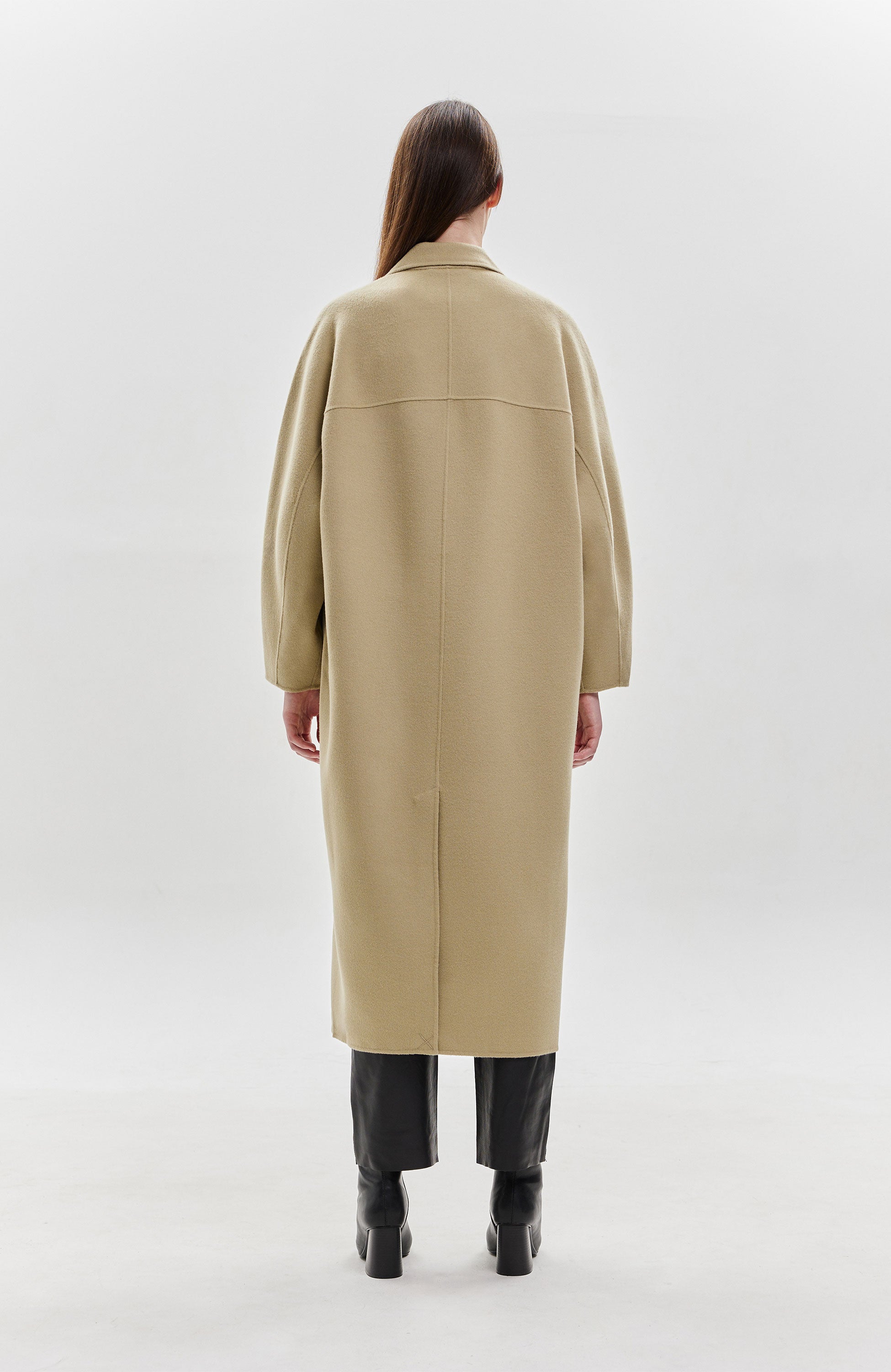 House of dagmar Green Oversize doublé coat image 6