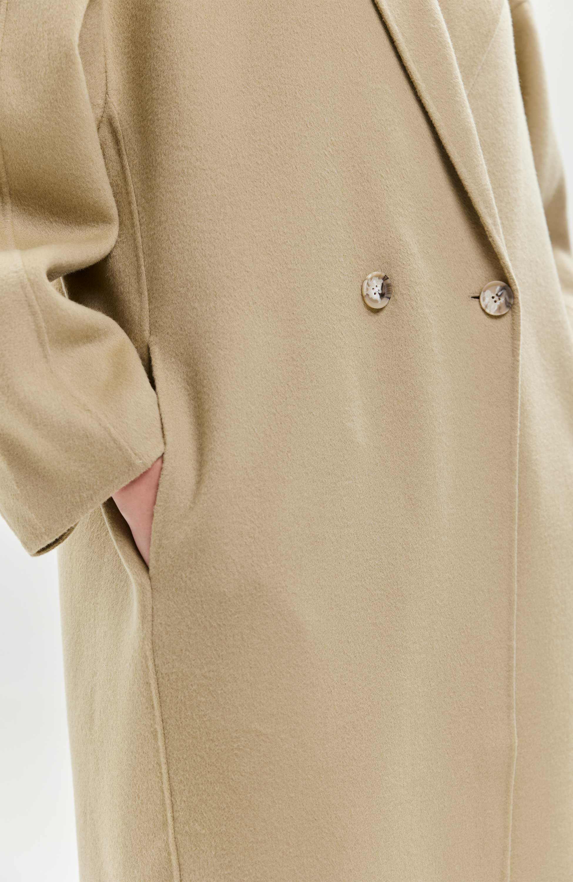 House of dagmar Green Oversize doublé coat image 9