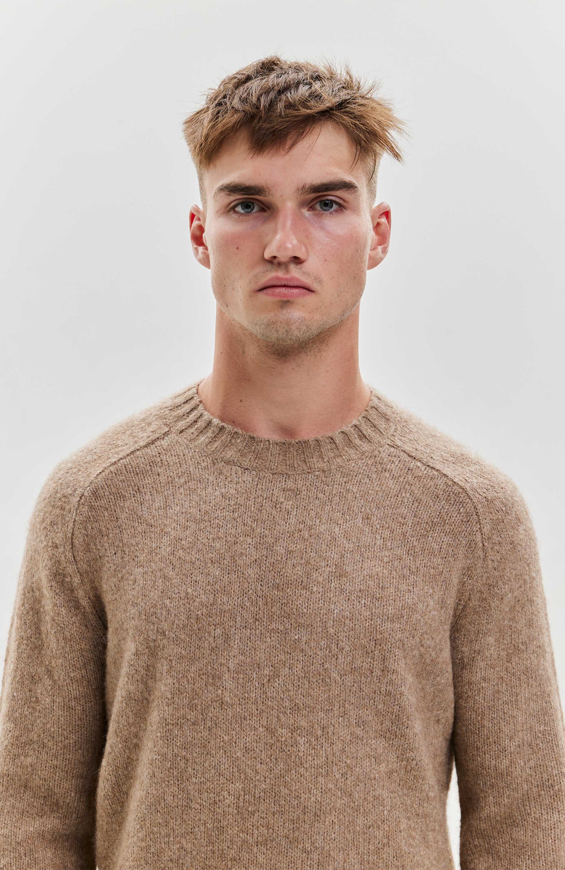 Tiger of sweden Grey Alpaca-blend roundneck pullover adryan image 4