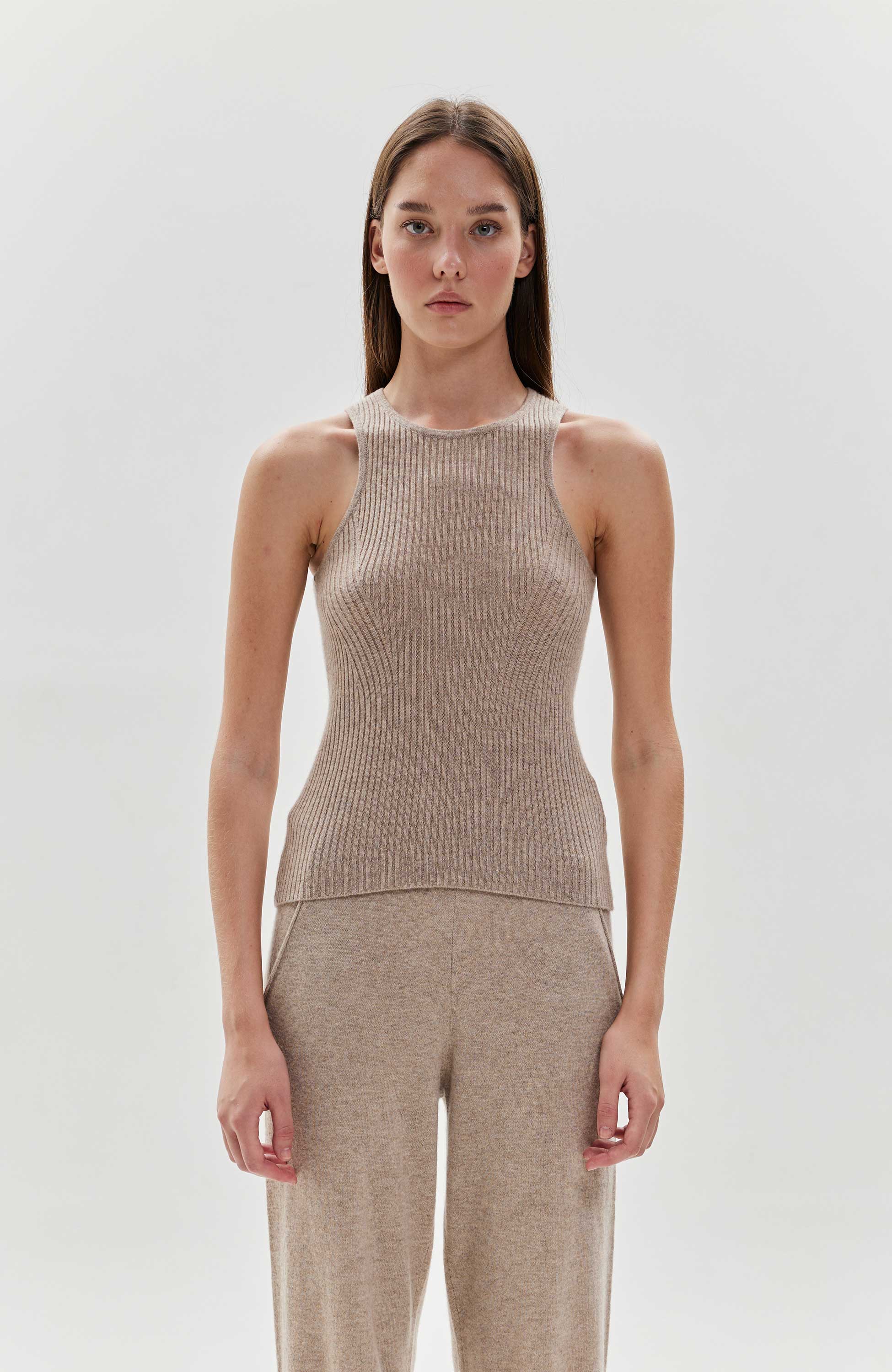 Ftc cashmere Beige Top z kaszmiru image 1