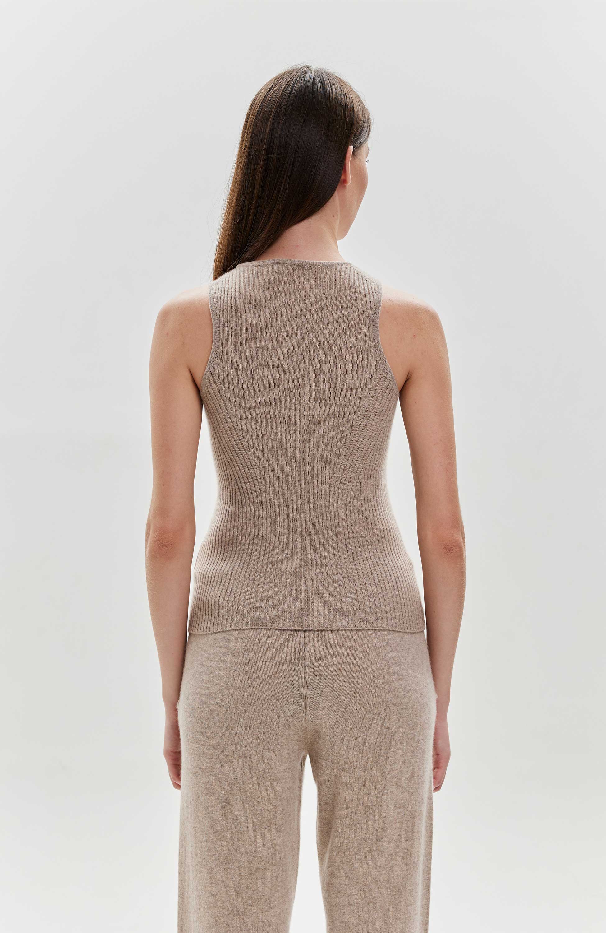 Ftc cashmere Beige Top z kaszmiru image 4