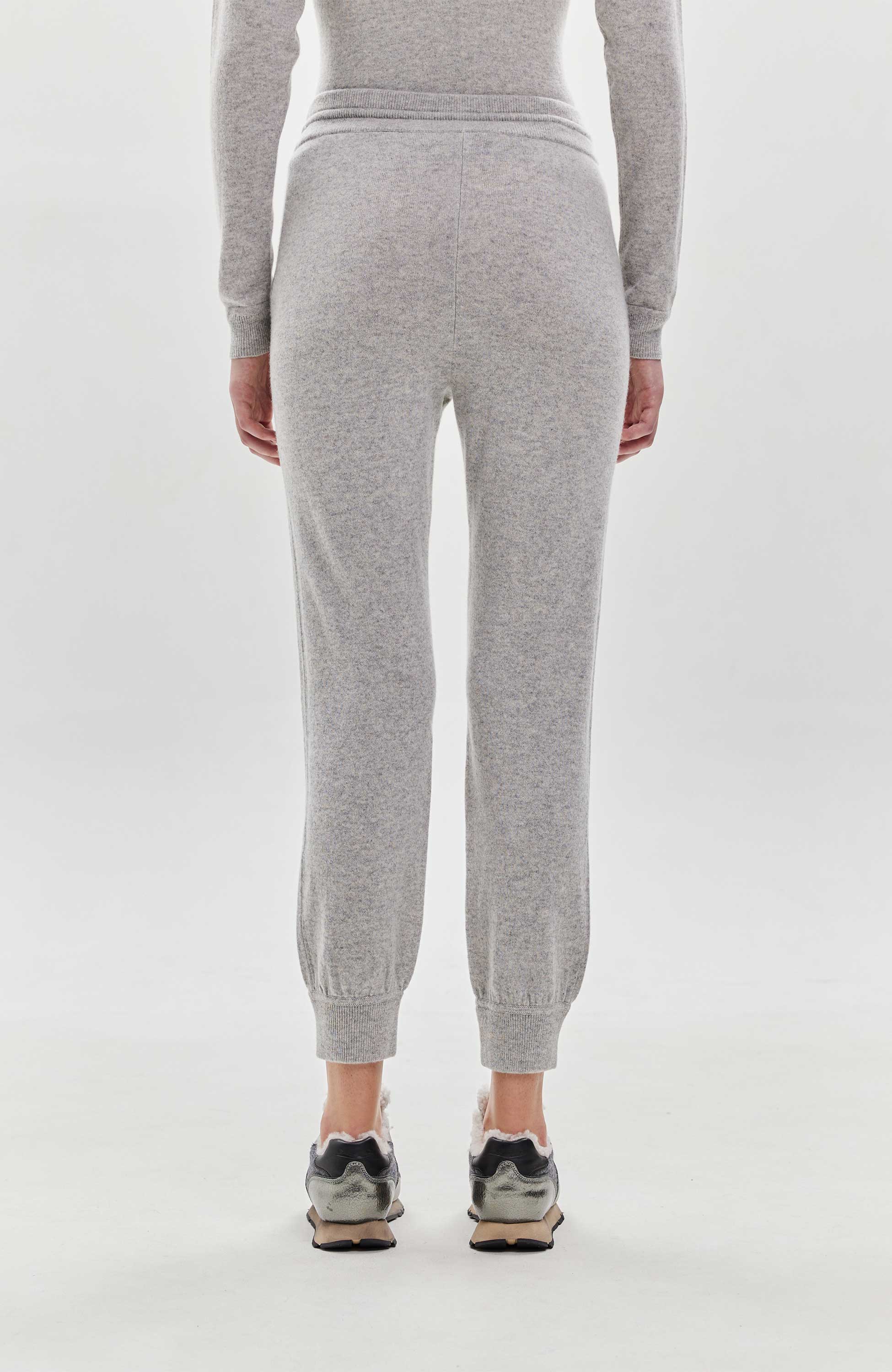 Ftc cashmere Grey Fine knit sweatpants image 4