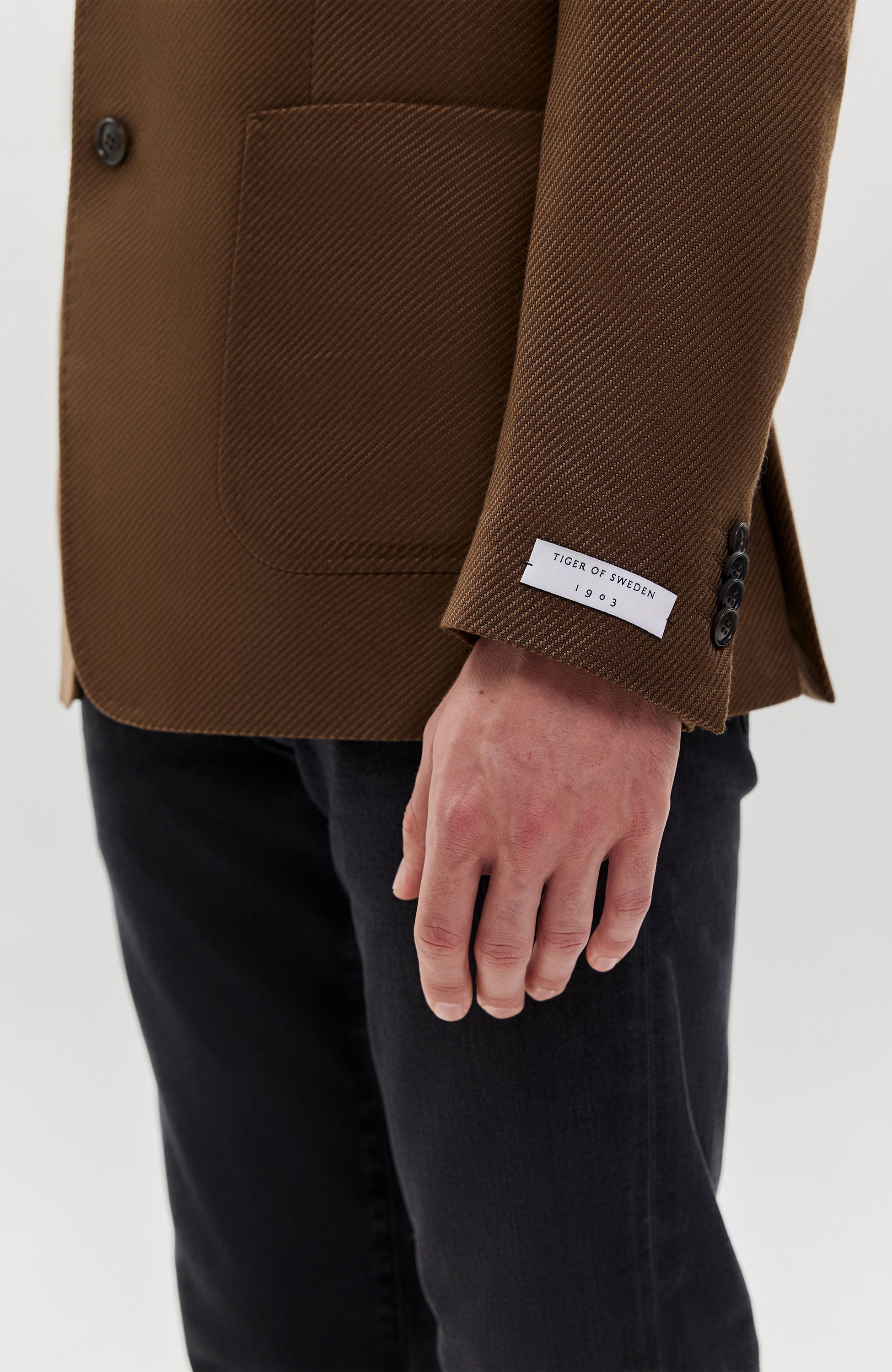 Tiger of sweden Brown Casual blazer jeffery image 7