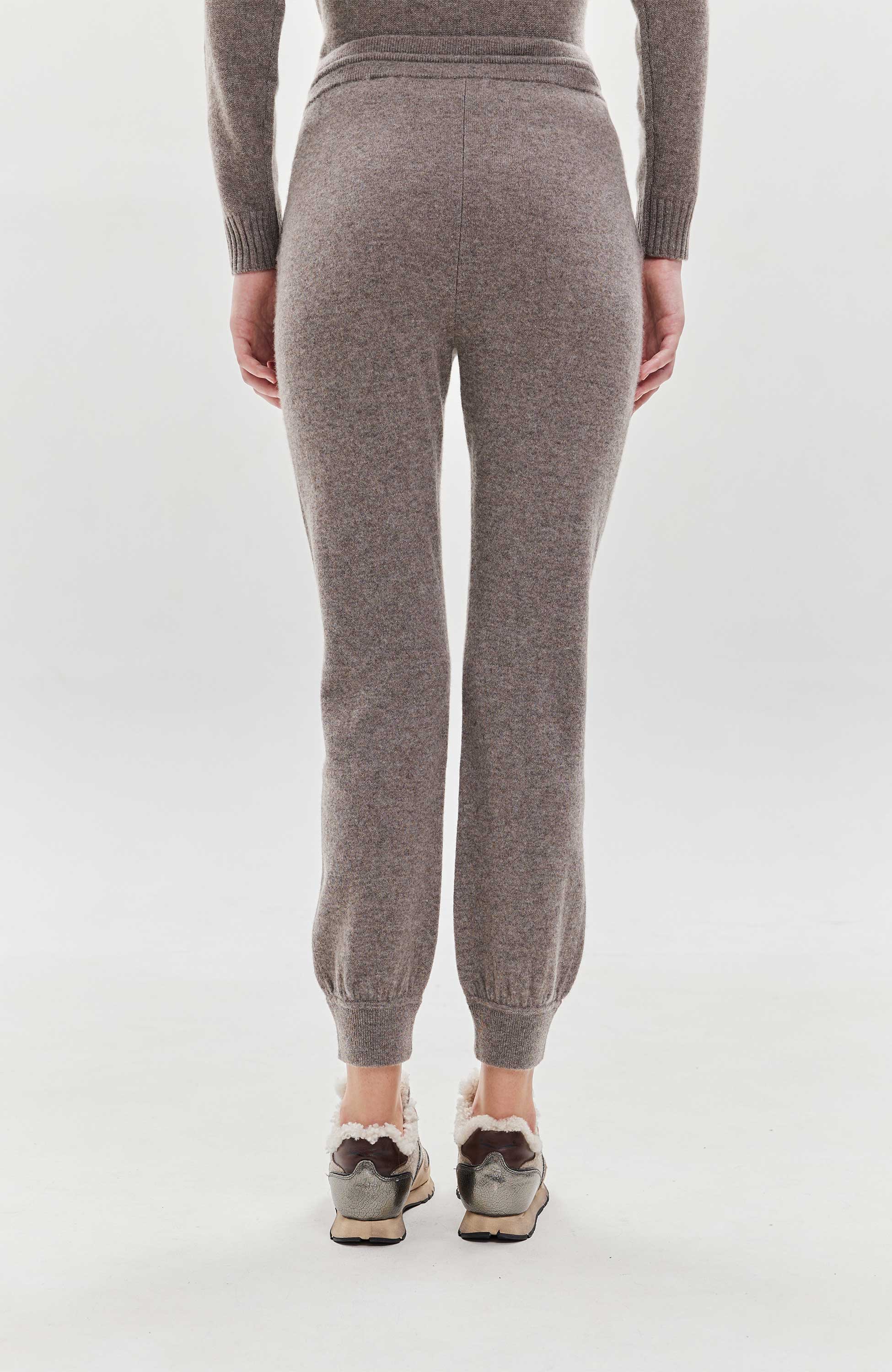 Ftc cashmere Beige Fine knit sweatpants image 4