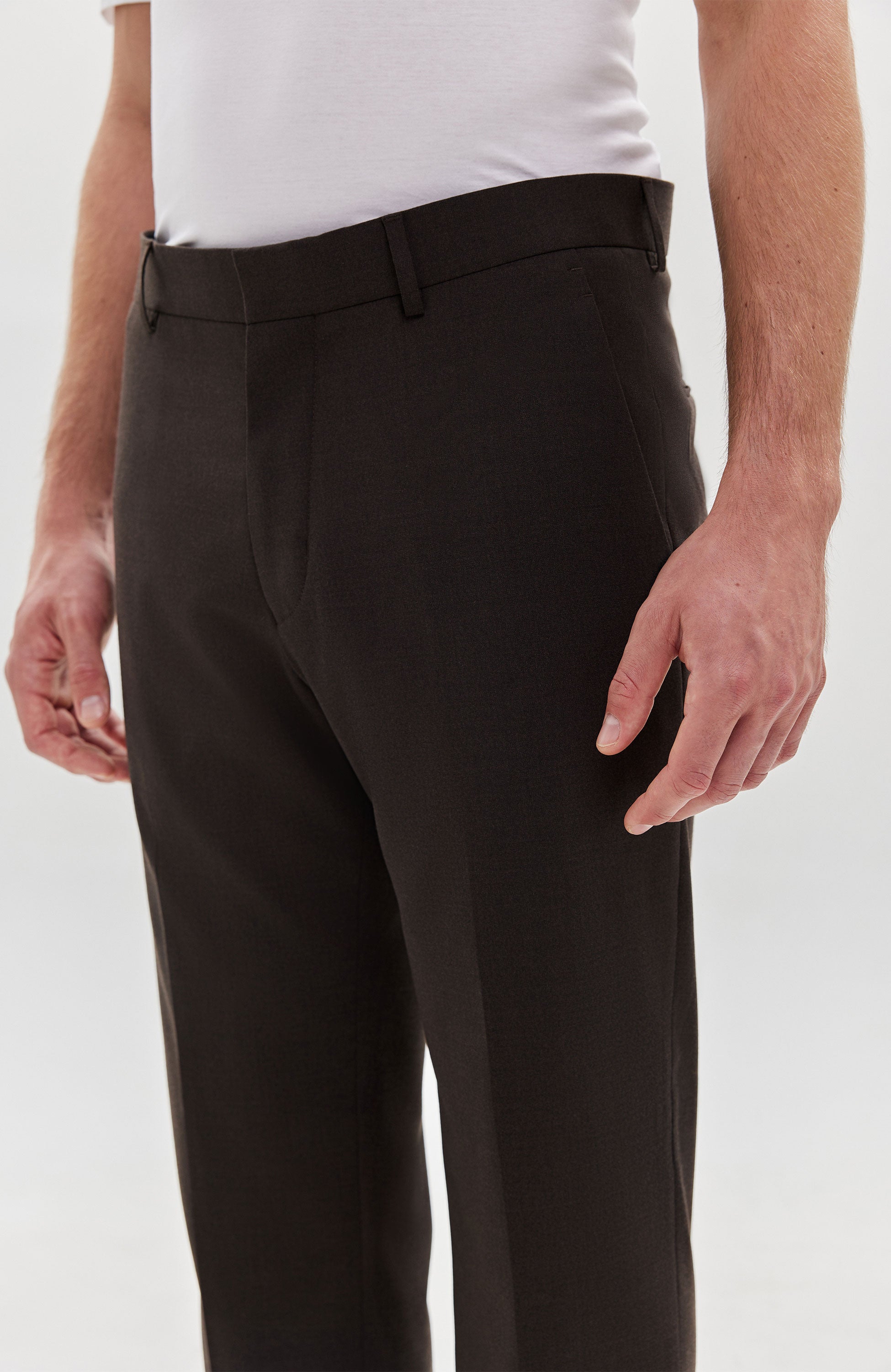 Tiger of sweden Brown Straight-fit trousers tenutas image 5