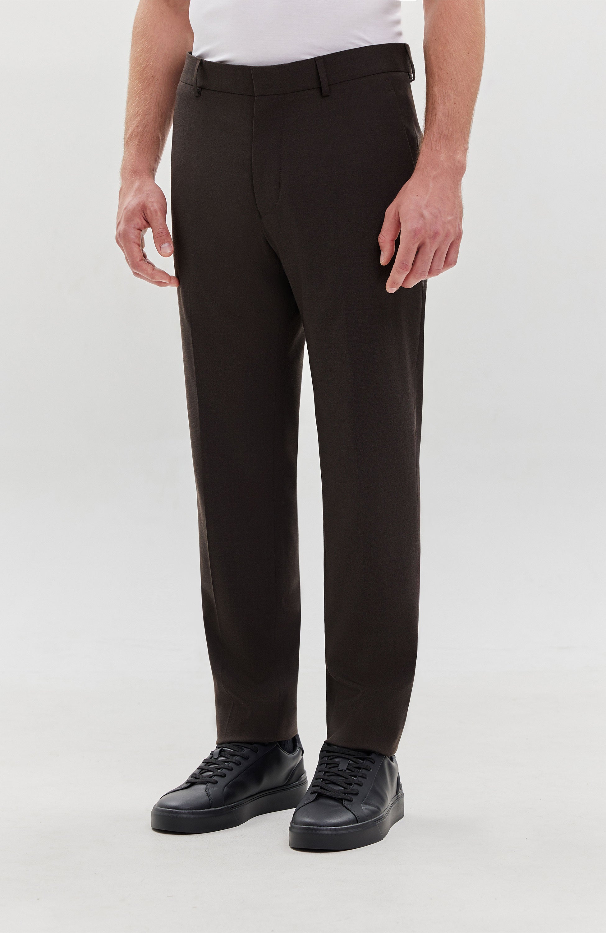 Tiger of sweden Brown Straight-fit trousers tenutas image 3