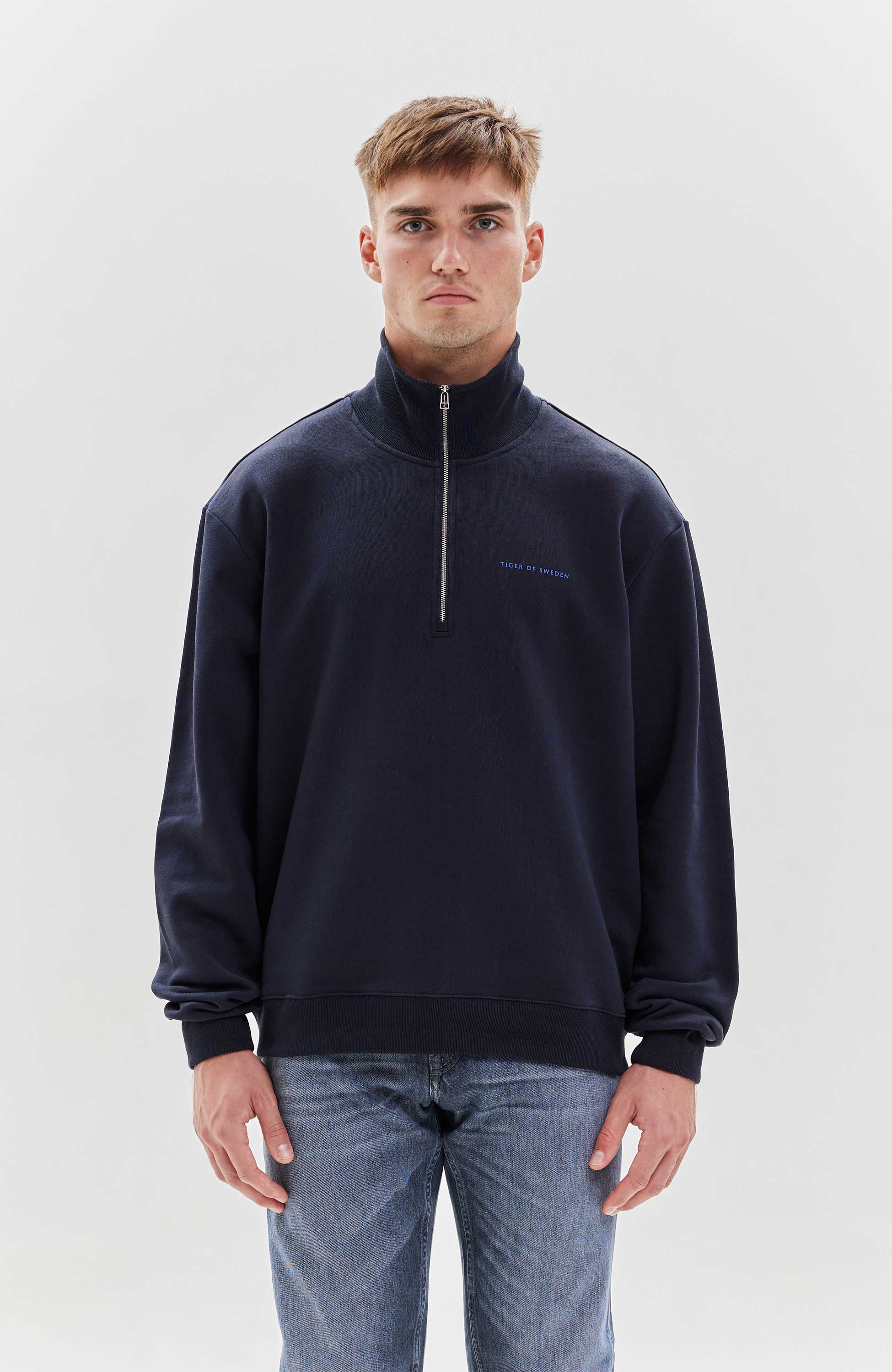Half-zip sweatshirt MARLON