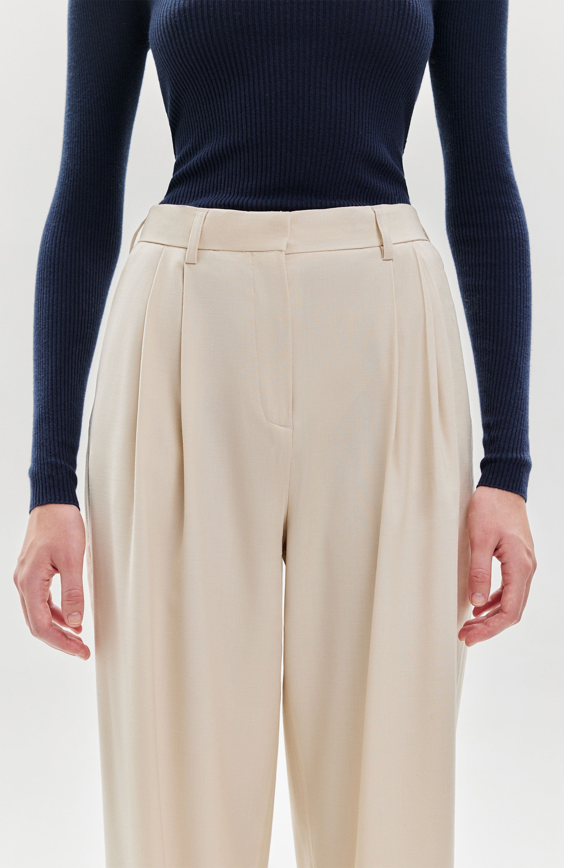House of dagmar Neutral Wide suit trousers image 5