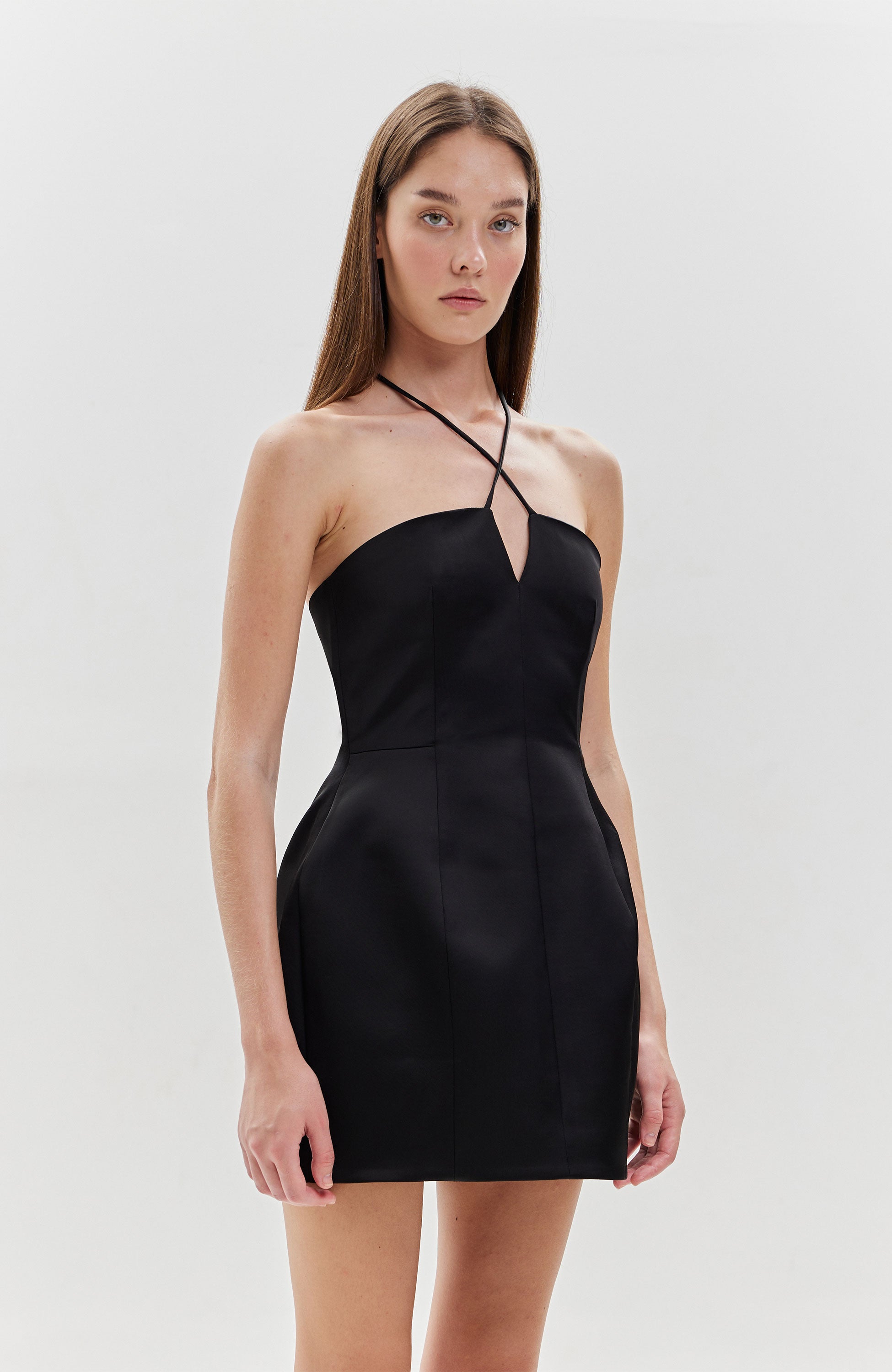 House of dagmar Black Mini strap dress image 3
