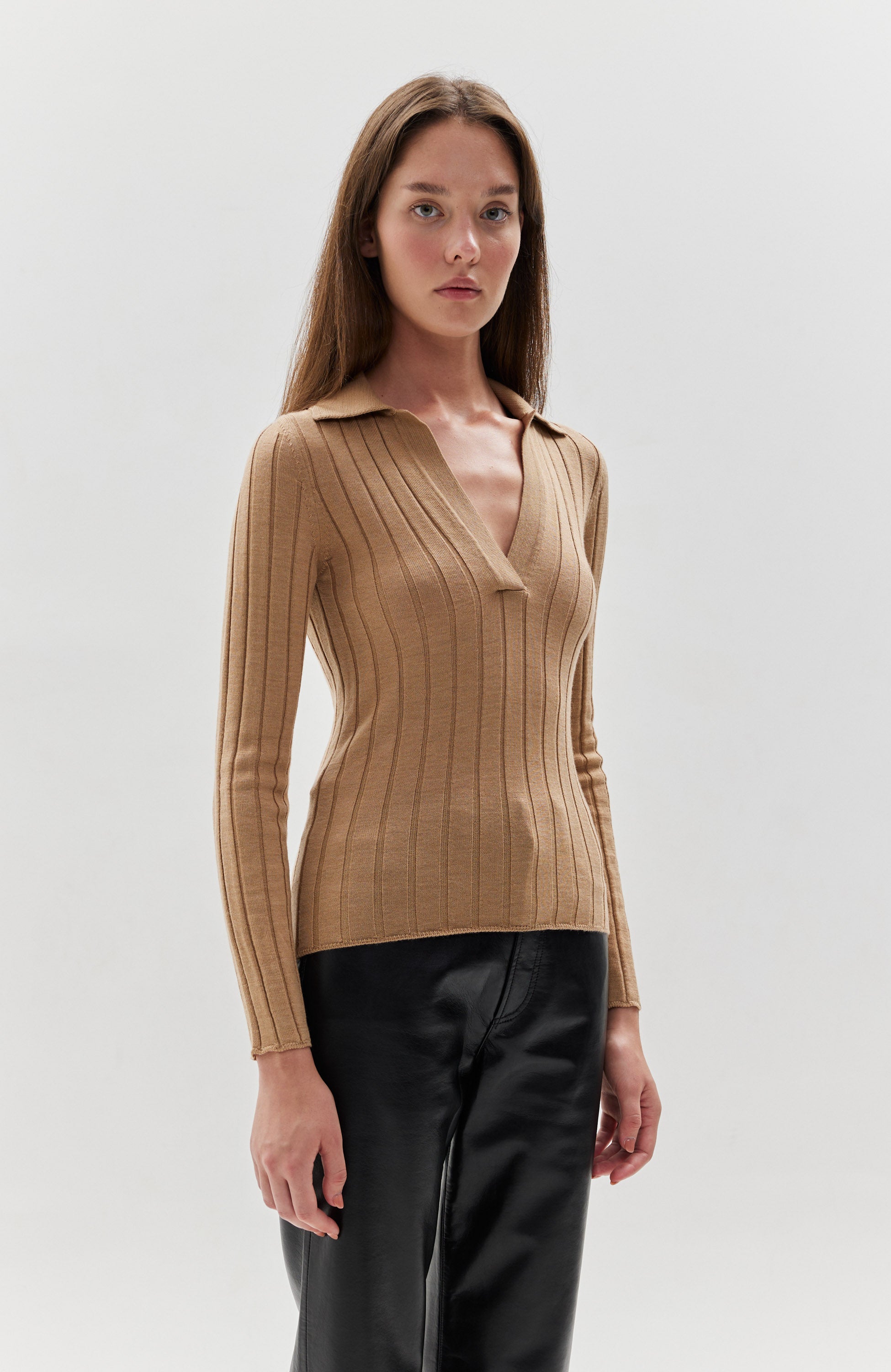 Erika cavallini Brown Bluzka z długimi rękawami image 3