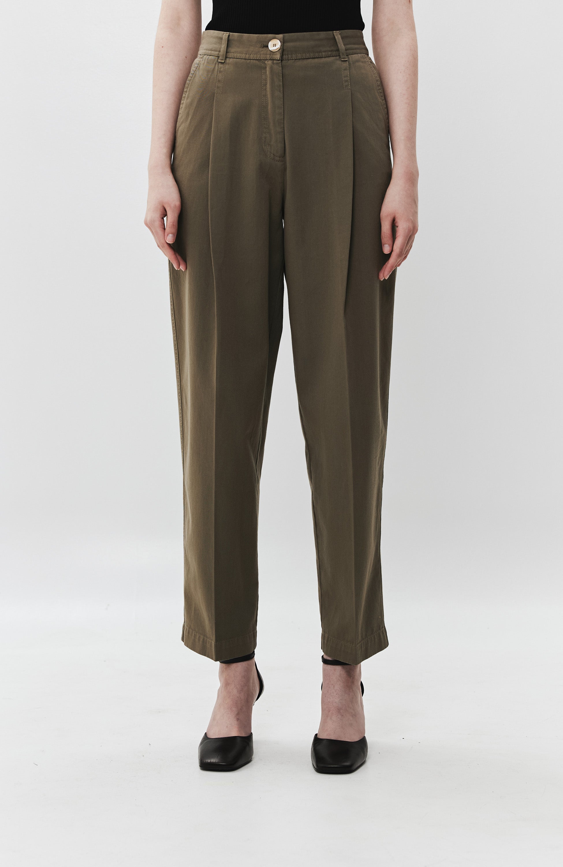 Cotton chino trousers