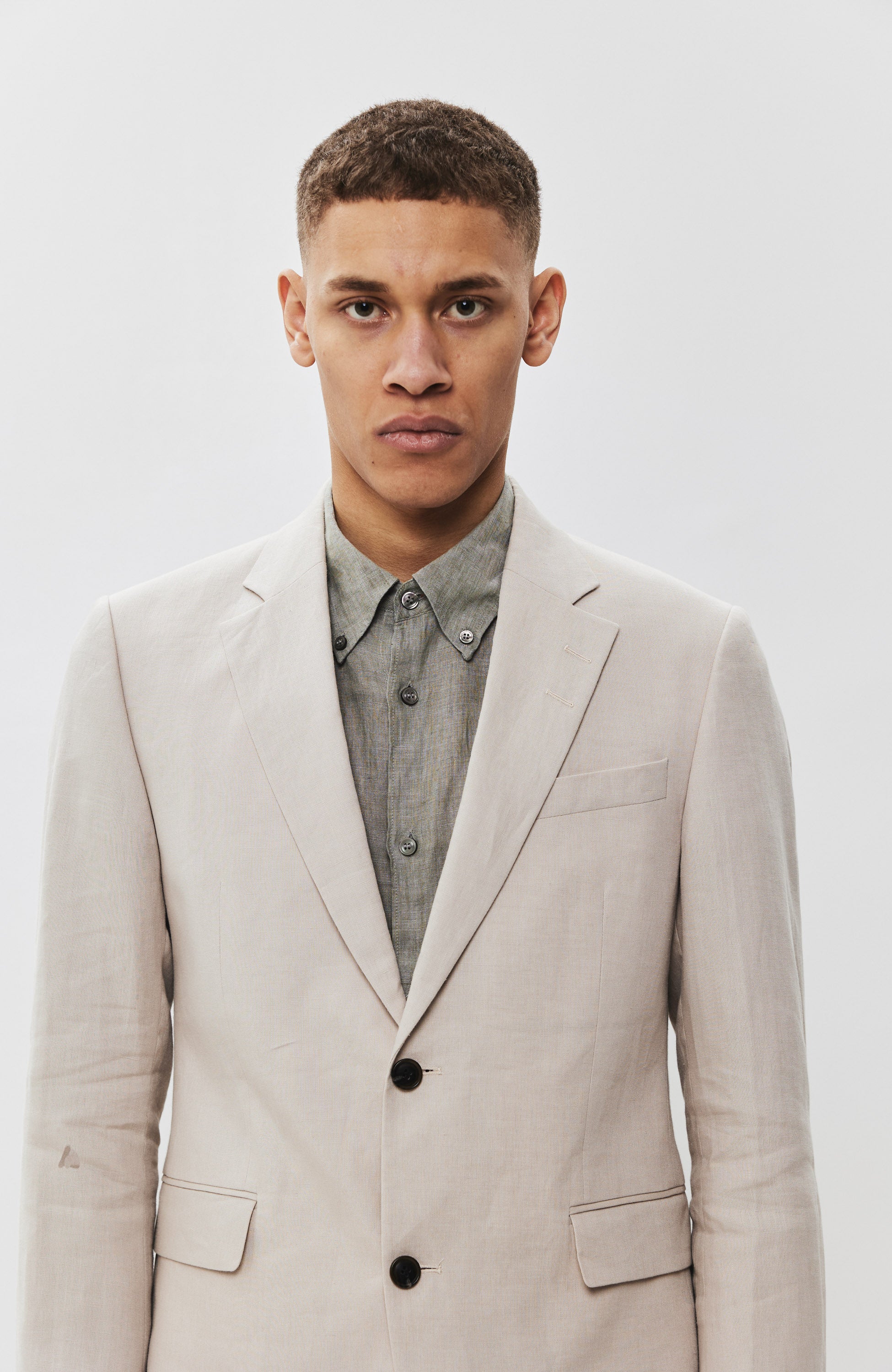 Tiger of sweden Neutral Linen blazer justinn image 5