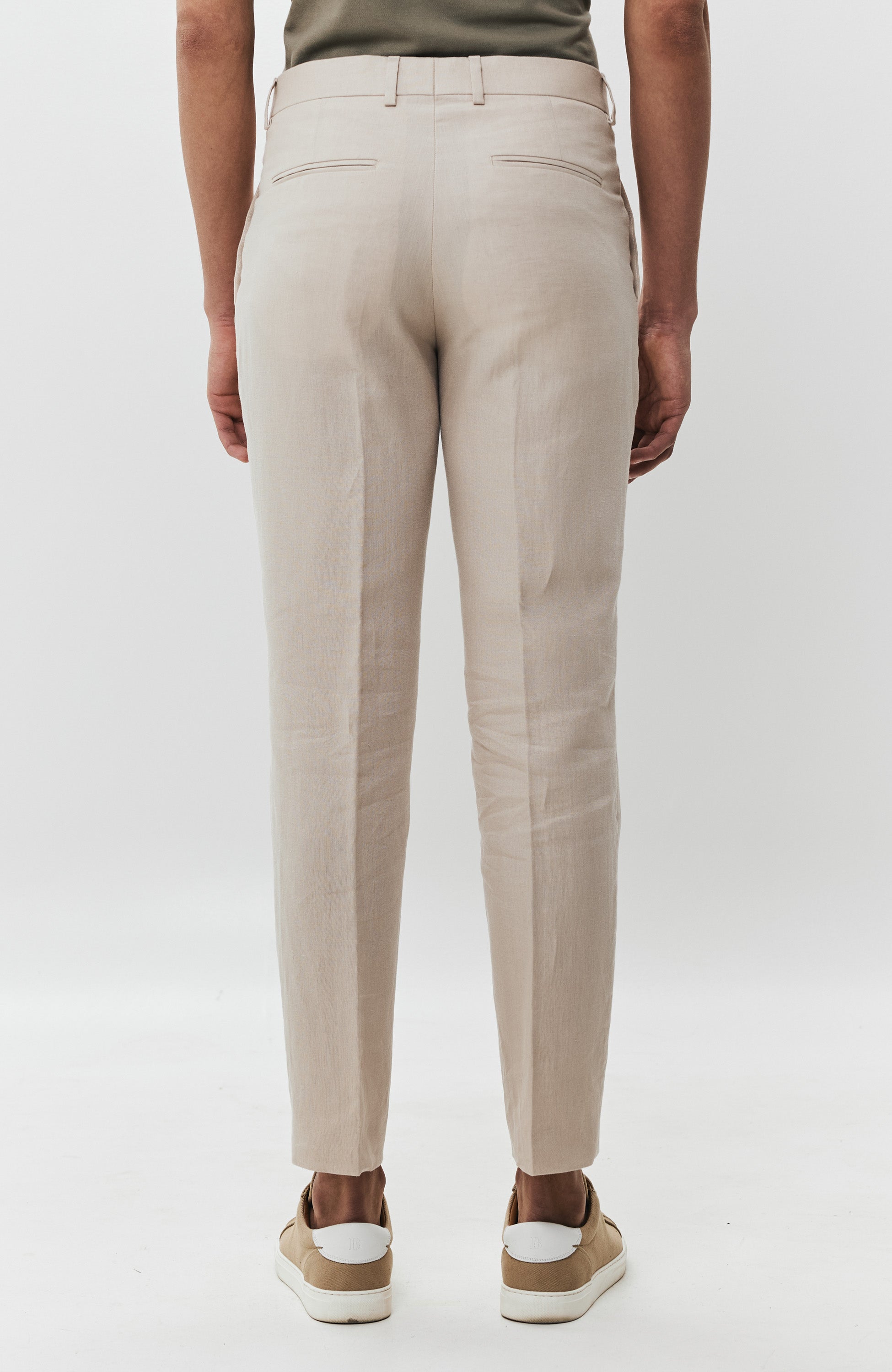 Tiger of sweden Neutral Linen straight-fit trousers tenutas image 5