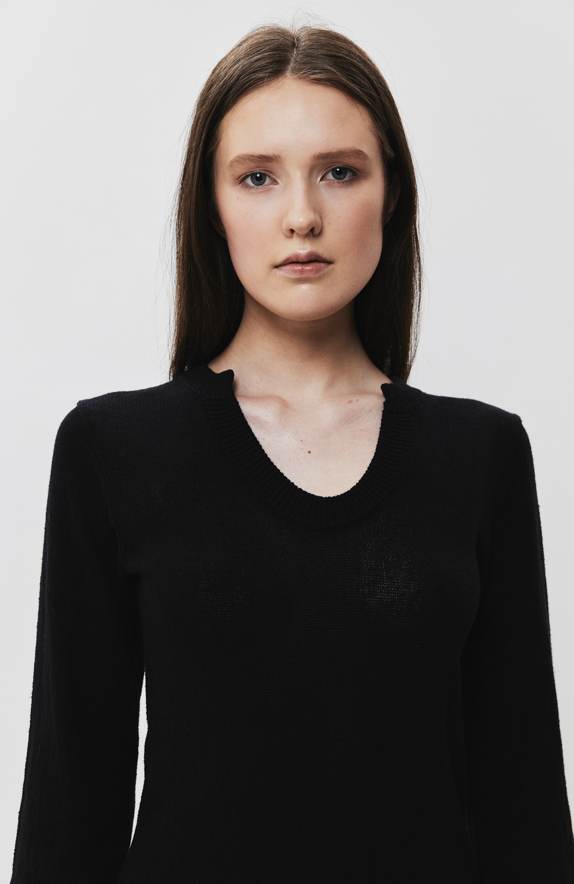 Tiger of sweden Black Shape-neck knit dress albenna image 4