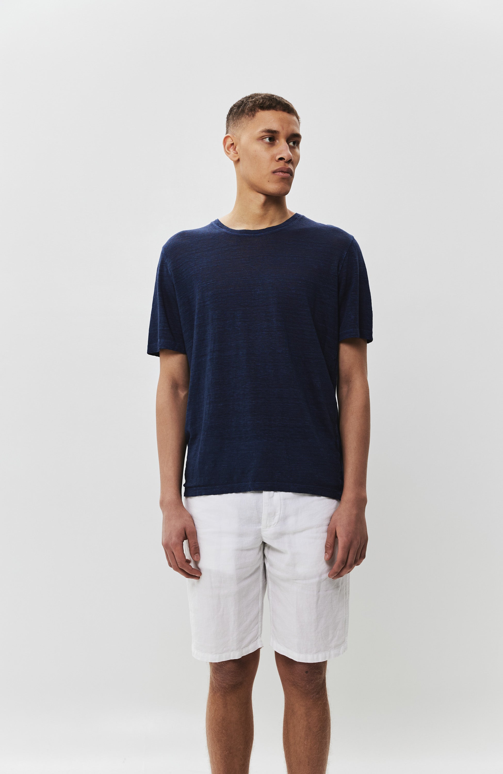 Linen basic t-shirt