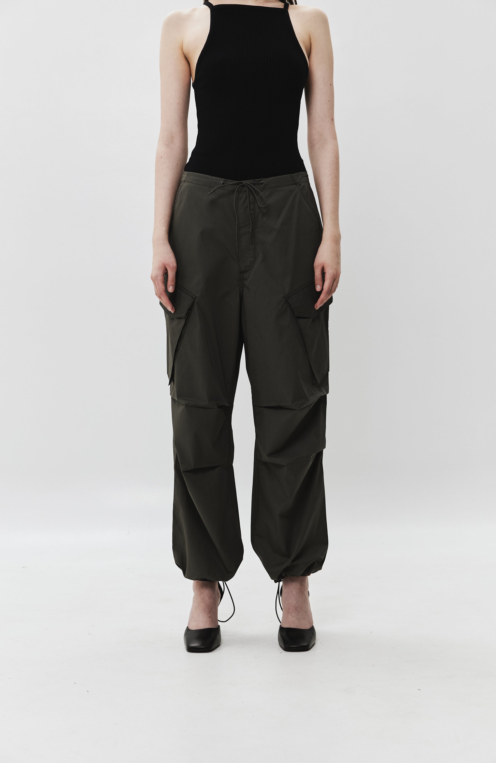 Agolde Green Cargo cotton trousers ginerva image 3