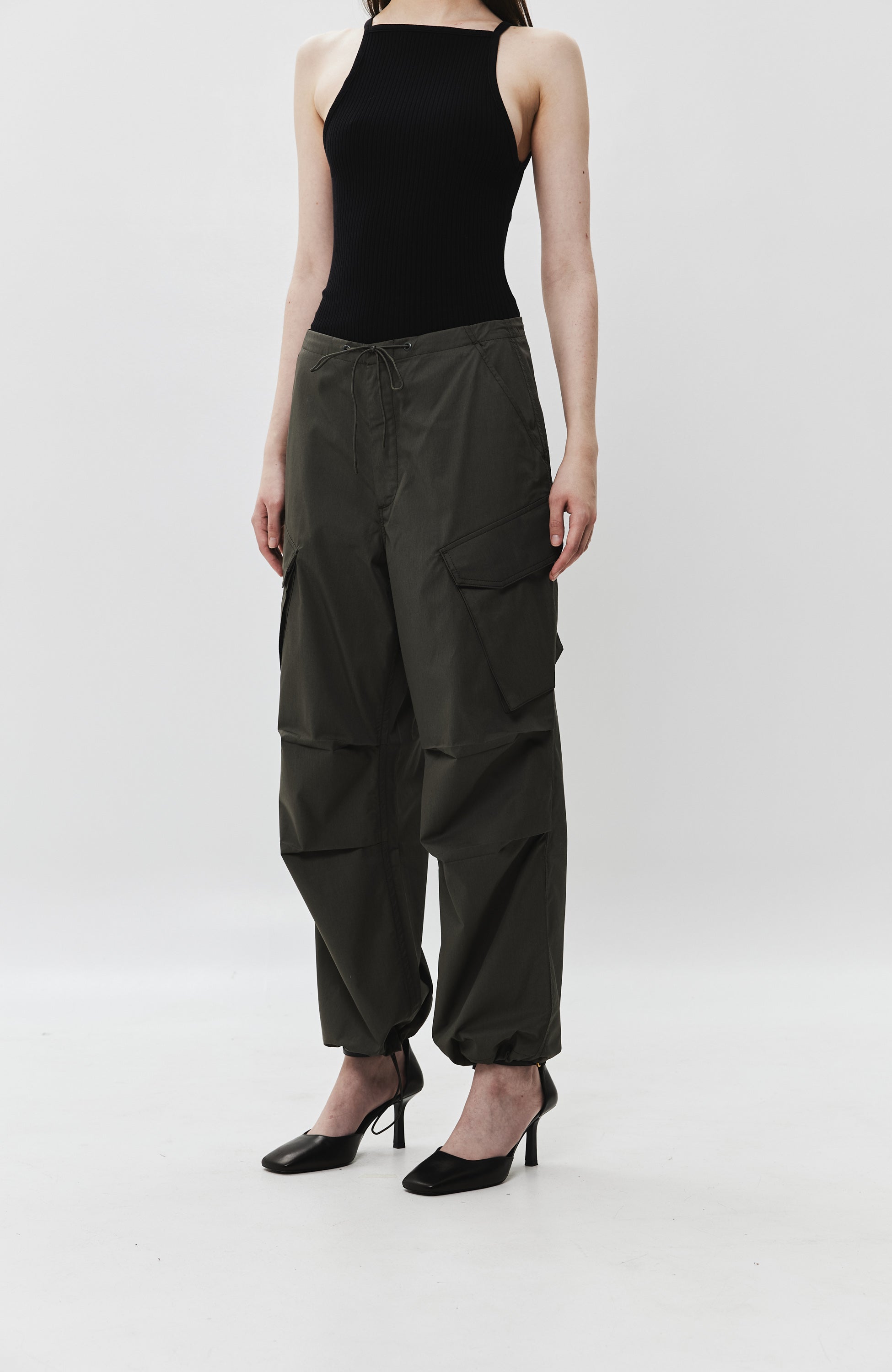 Agolde Green Cargo cotton trousers ginerva image 4