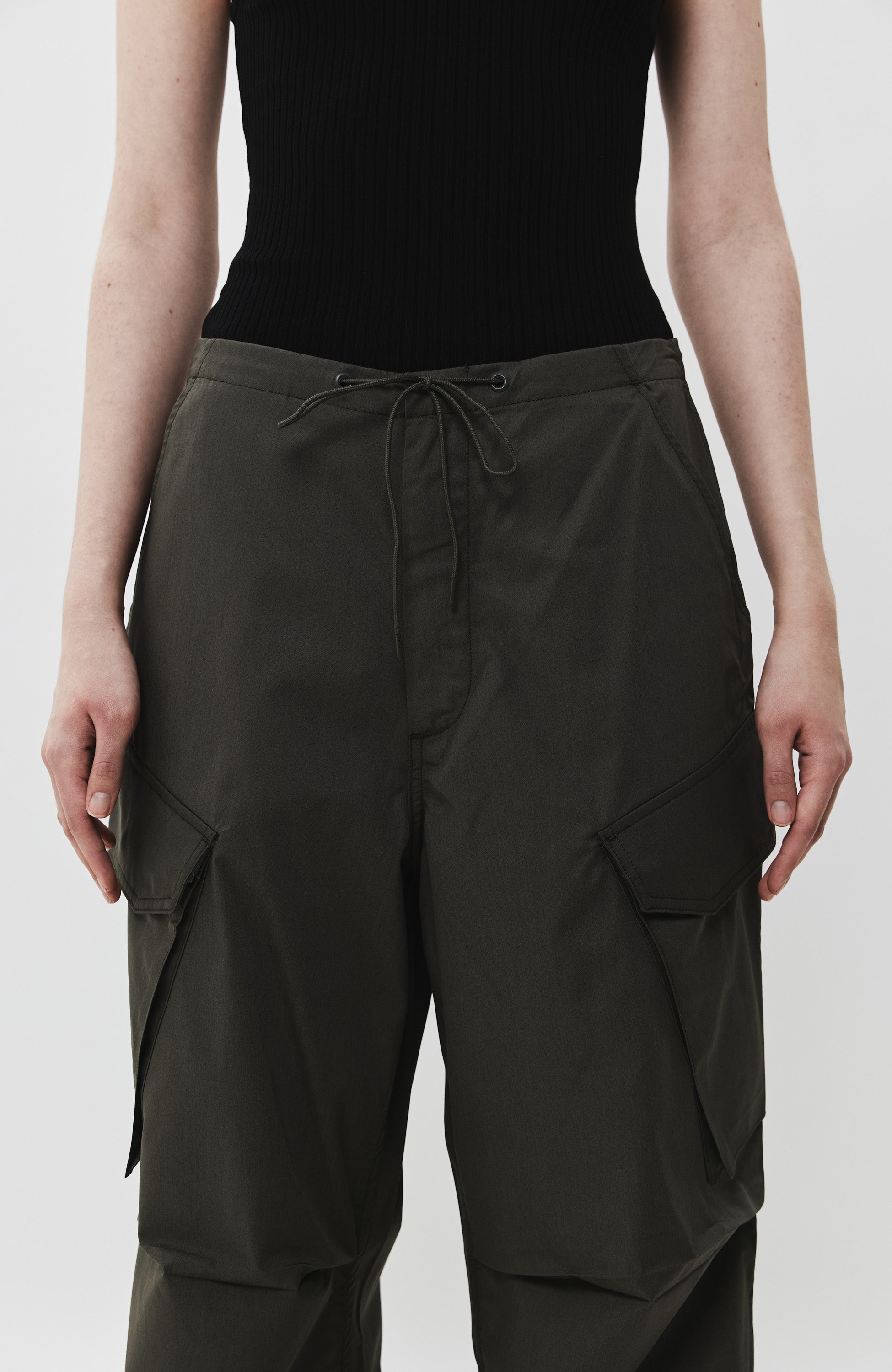 Agolde Green Cargo cotton trousers ginerva image 6
